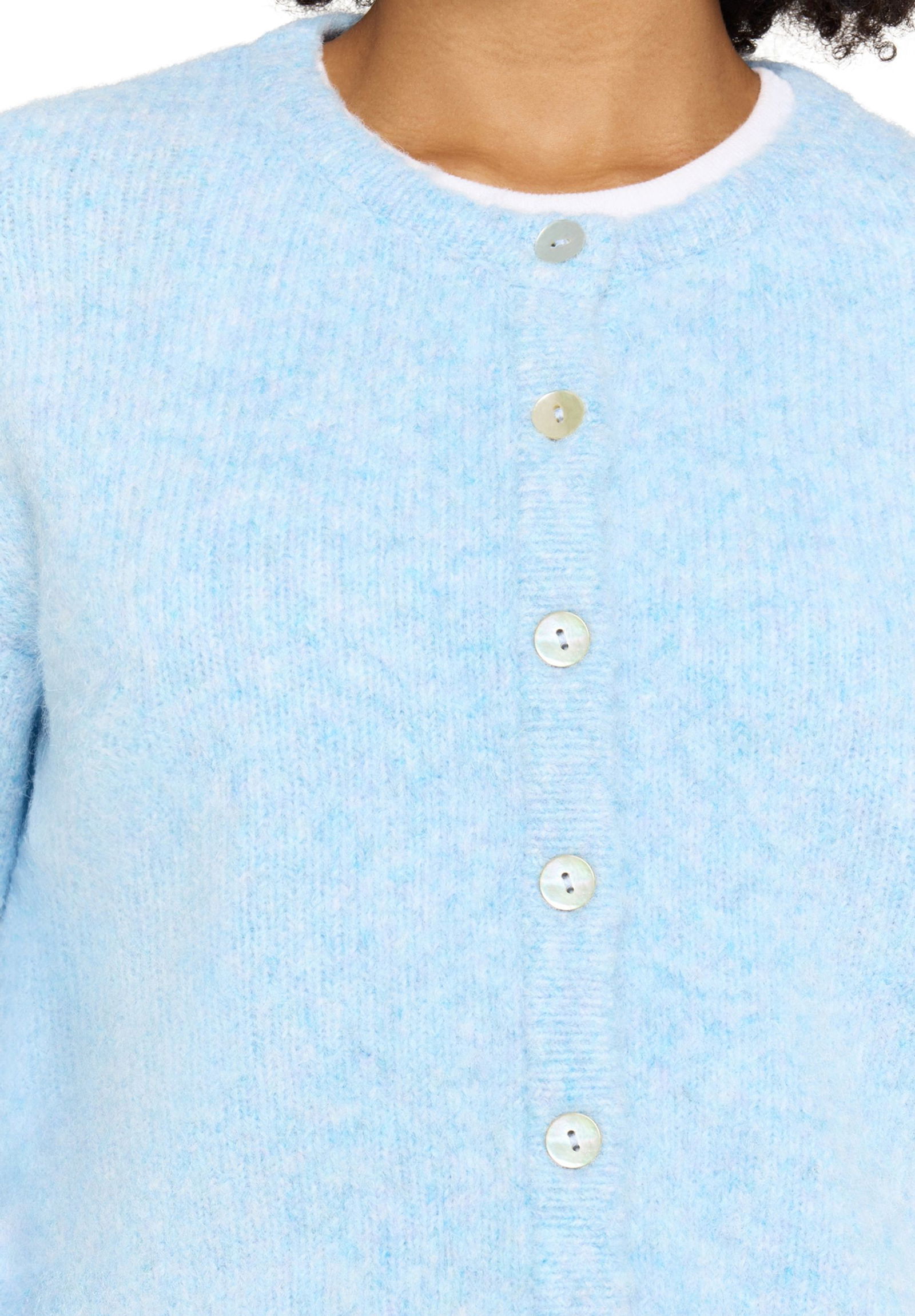 Cartoon |  Cartoon Strickjacke | Cardigan  | 44 | light blue melange