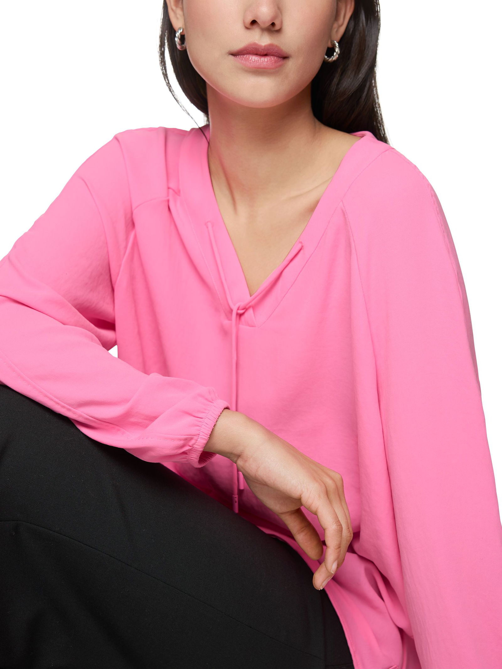 Marc Cain Sports | Marc Cain Sports Druckbluse | 38 | lip gloss