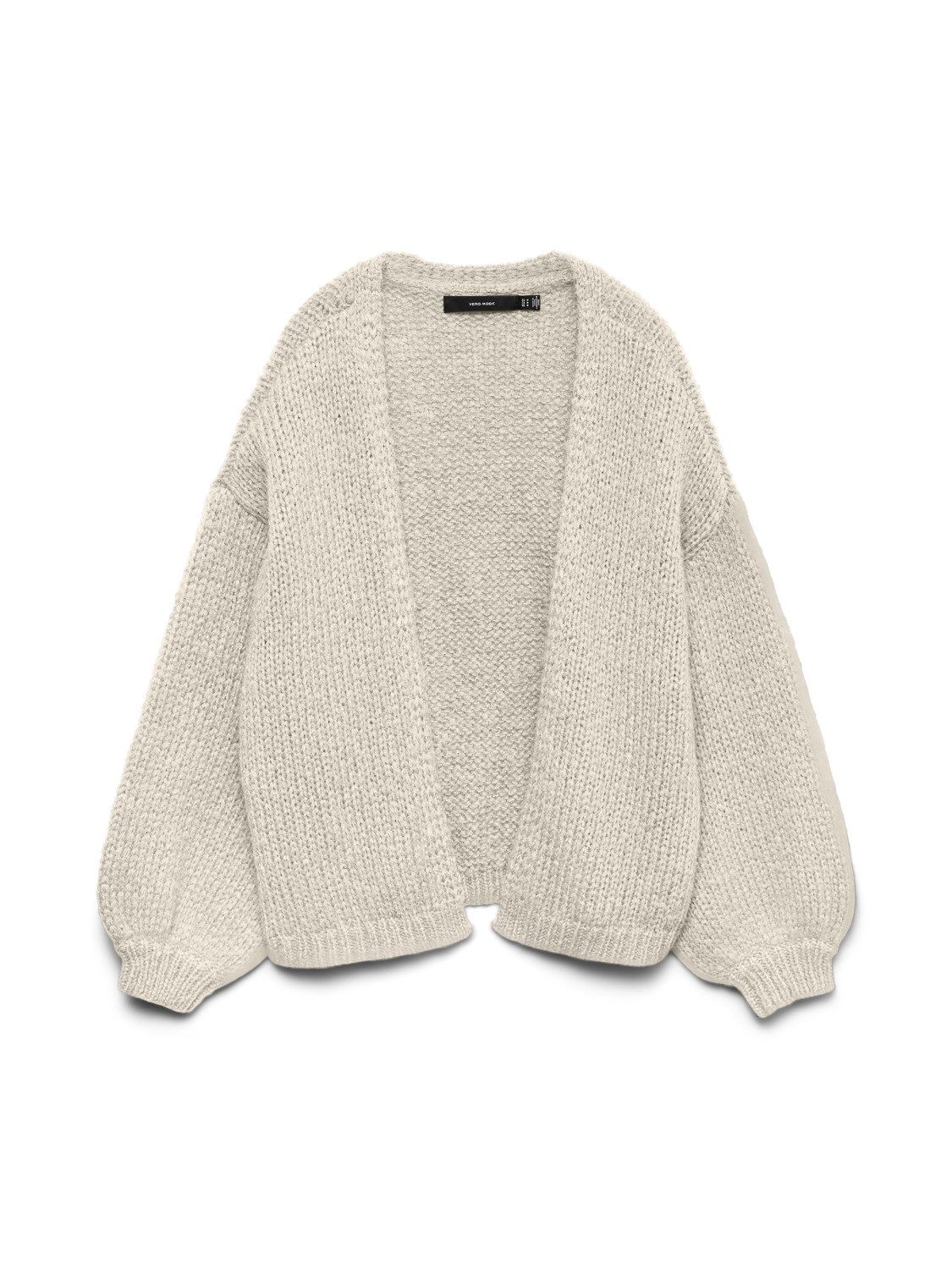 VMMAYBE LS OPEN CARDIGAN NOOS, Birch #1