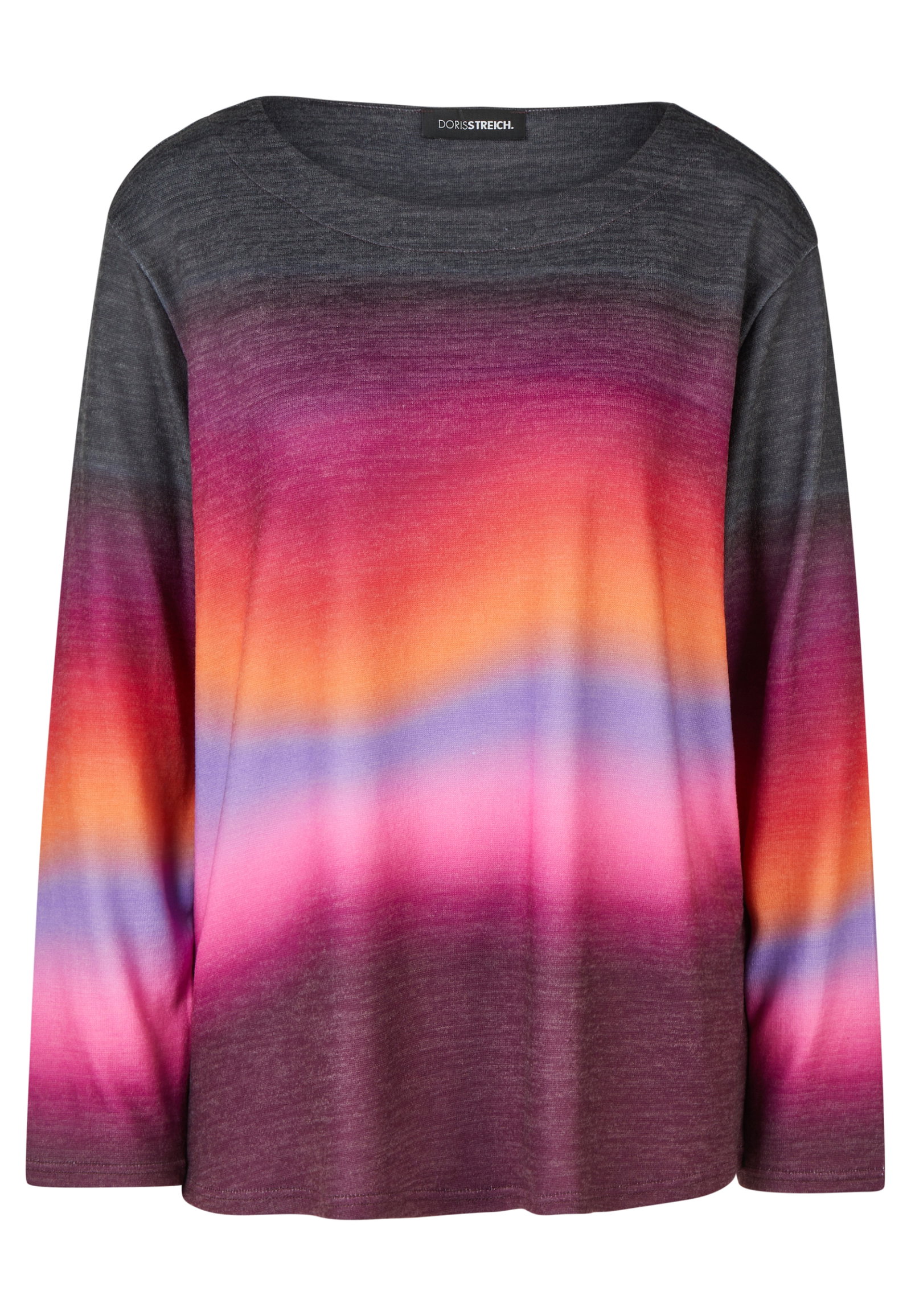 T-Shirt 1/1 Arm, Aubergine #1