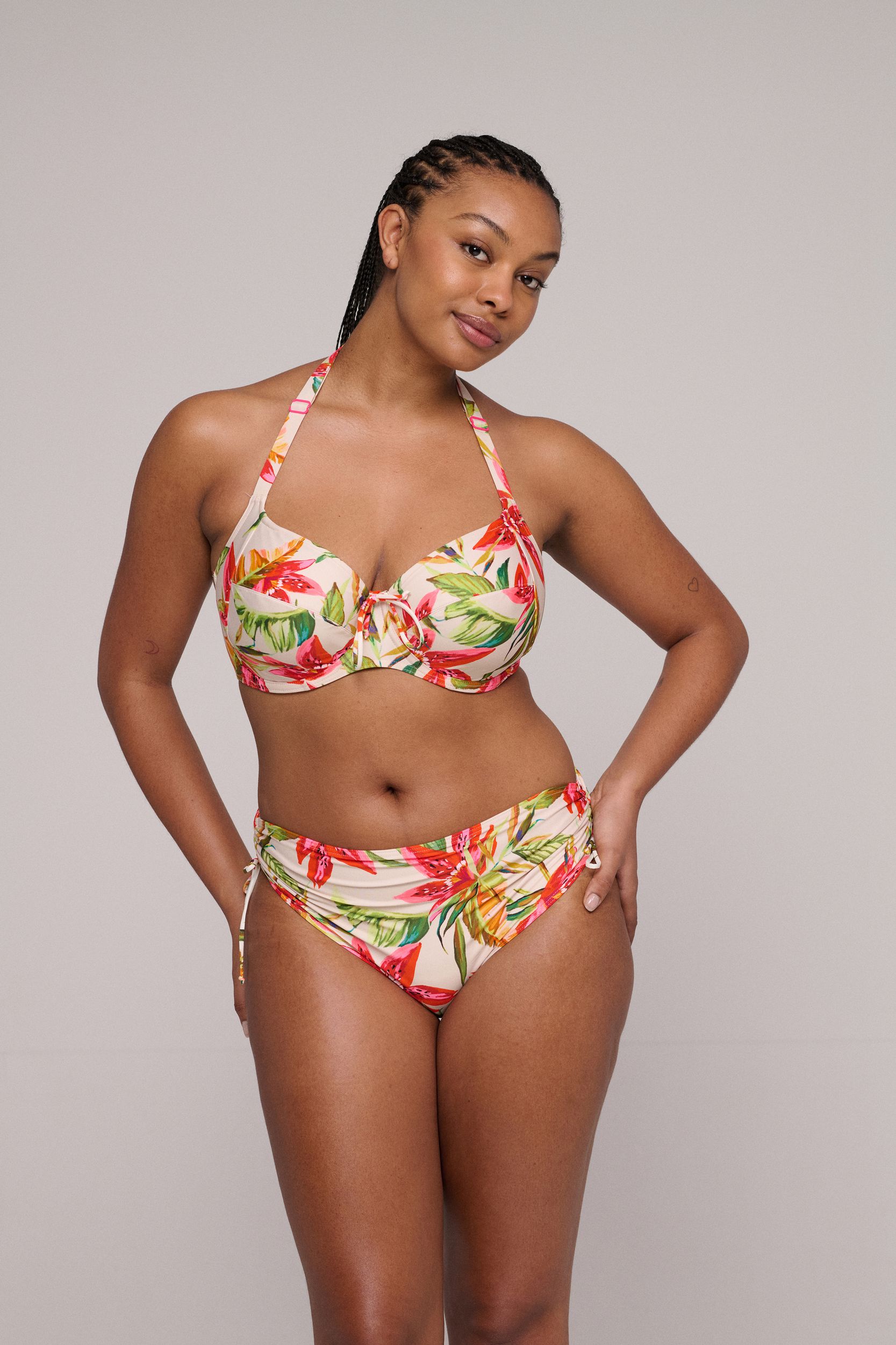 PrimaDonna |  TANZANIA Calm tropics Vollschalen Bikini-Top | 80/F | calm tropics