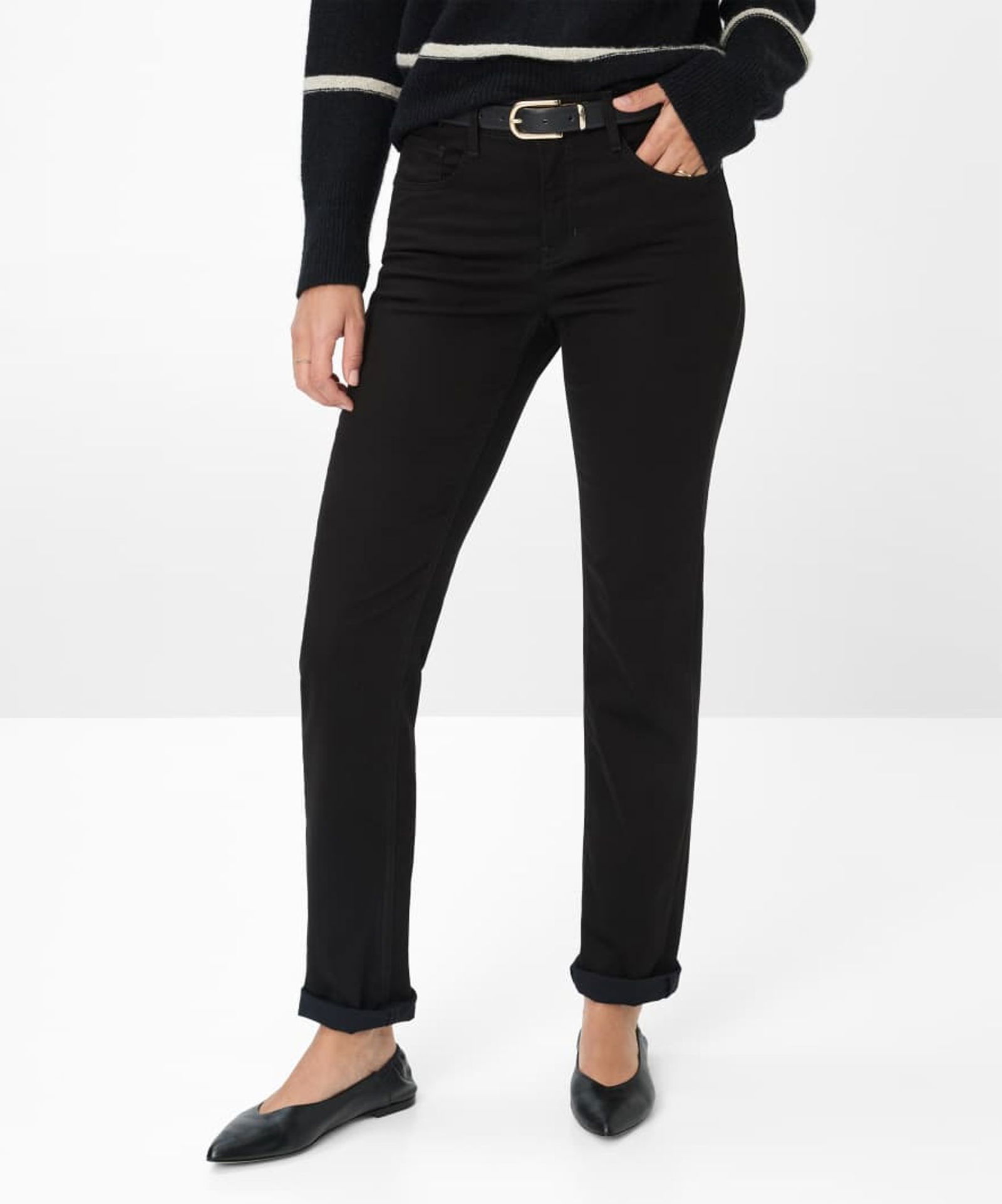 96ce46966618e8977fec8bb246df68e6 Brax |  Brax Slim Jeans  | 20 | black