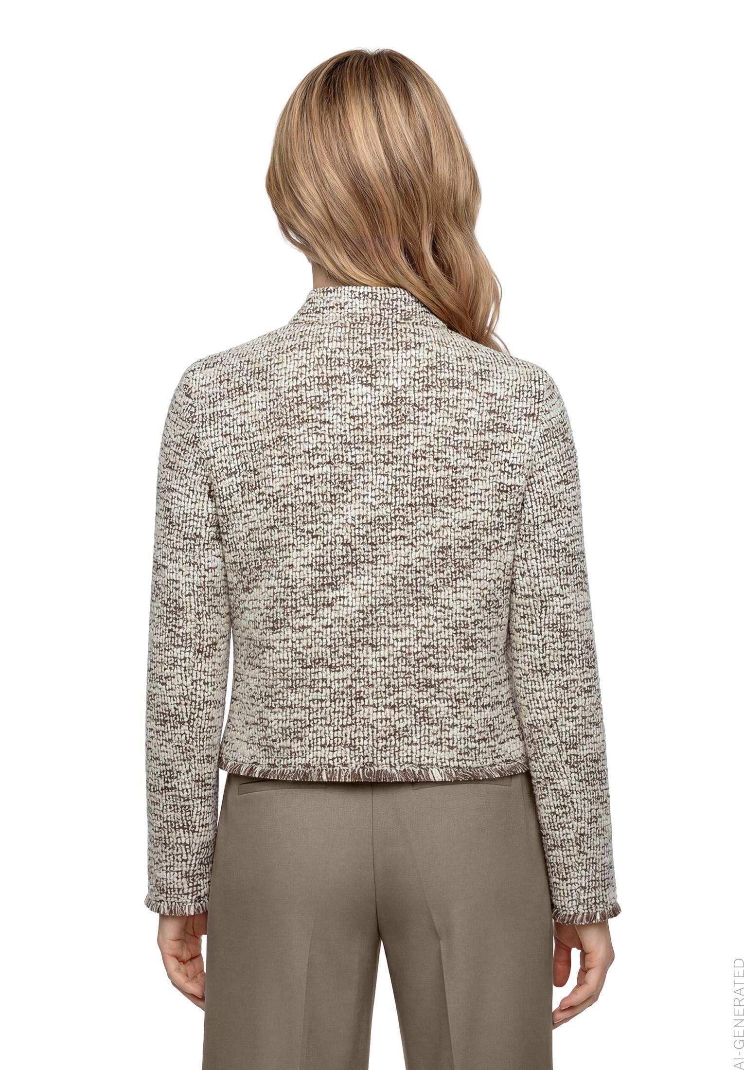 Blazerjacke Kurz 1/1 Arm, Nature/Brown #4