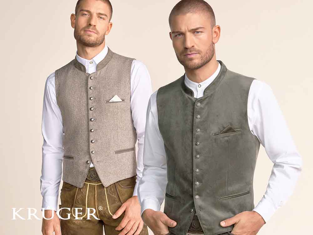 Trachtenhemden von Krüger bei Modehaus Heinze
