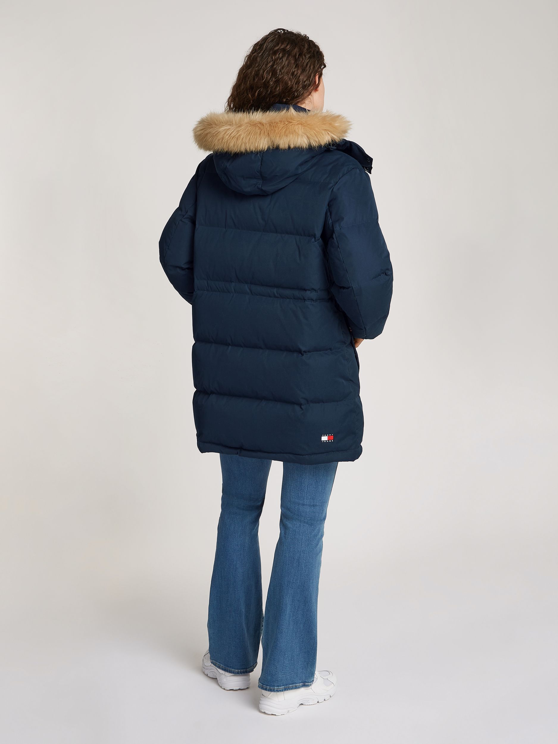  |  TJW MIDI ALASKA FAUX FUR | S | dark night navy