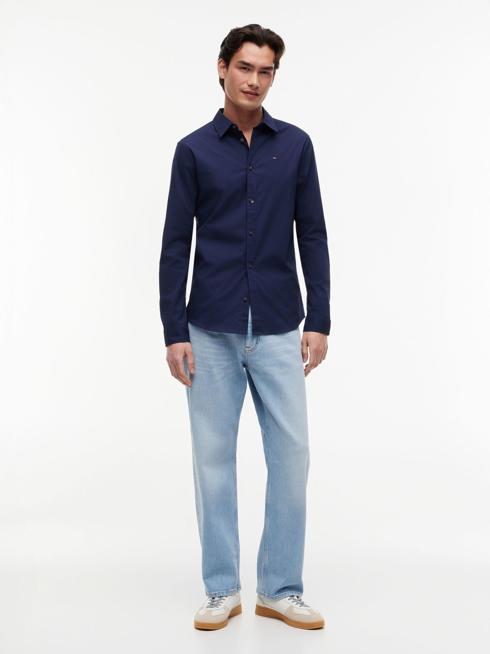 Tommy Jeans |  Tommy Jeans Hemd Regular Fit  | XL | black iris