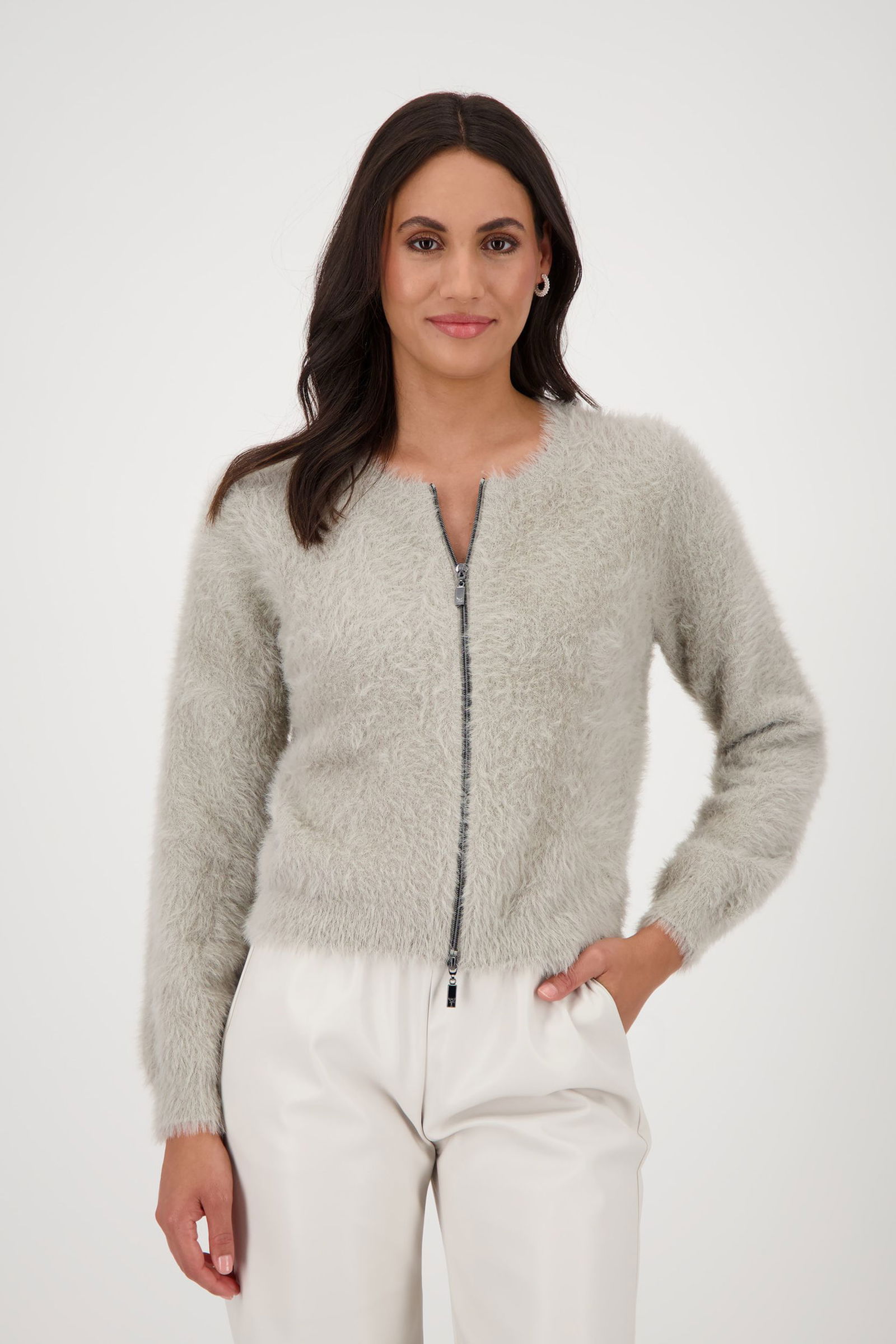 4e4aab1331244068aab460cbe677b294 Monari | Monari Strickjacke | Cardigan | 46 | light sand