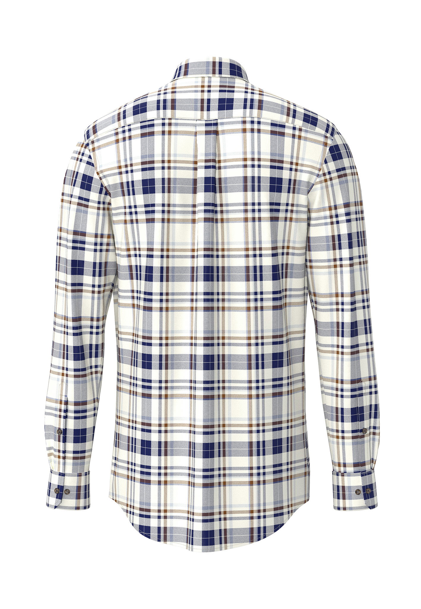Herringbone Check, B.D., 1/1, misty blue #2