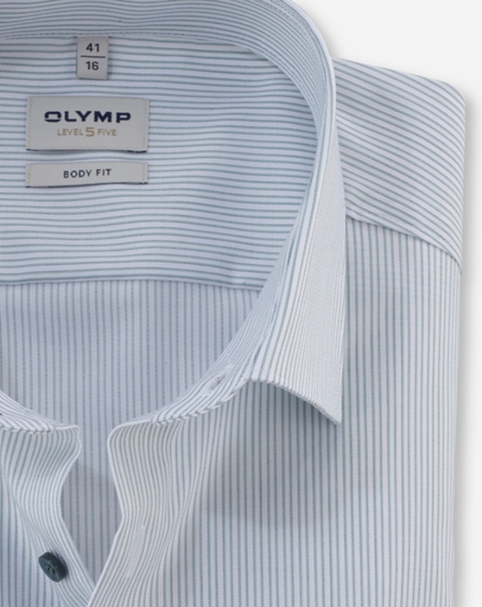 Olymp |  Olymp Hemd Modern Fit  | 43 | grün