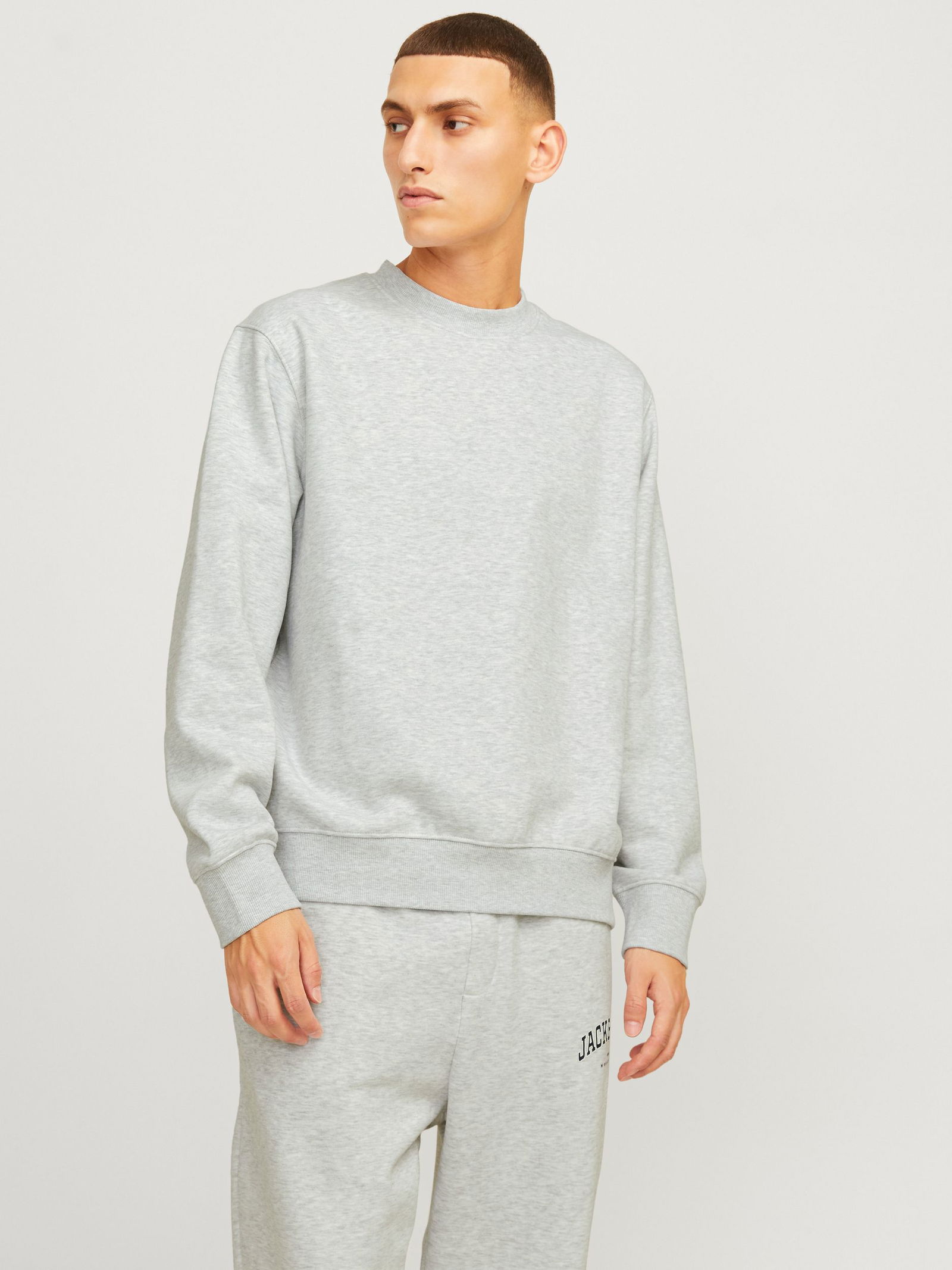 fa0f26f6df68d7bc387c9cfd2e04b0a9 Jack&Jones | Jack&Jones Sweatshirt | S | white melange