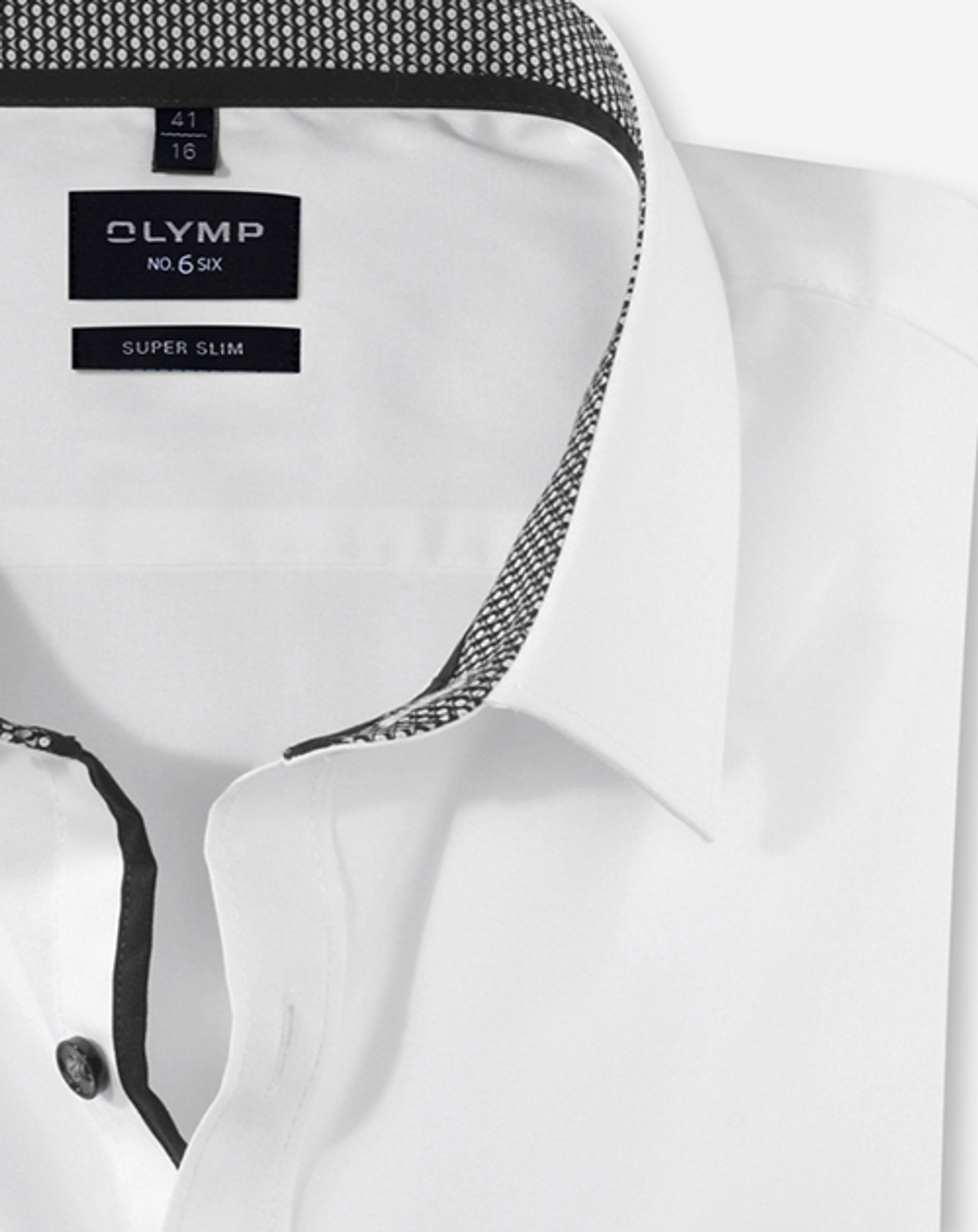 Olymp |  Olymp Hemd Slim Fit  | 39 | weiß