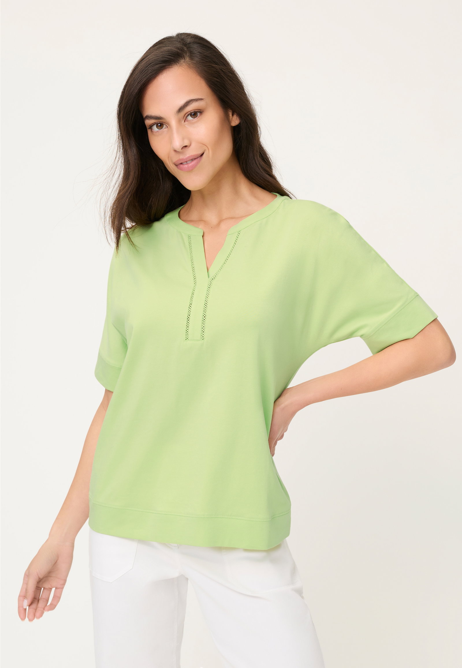 T-Shirt Short Sleeves, Lime Yellow #3