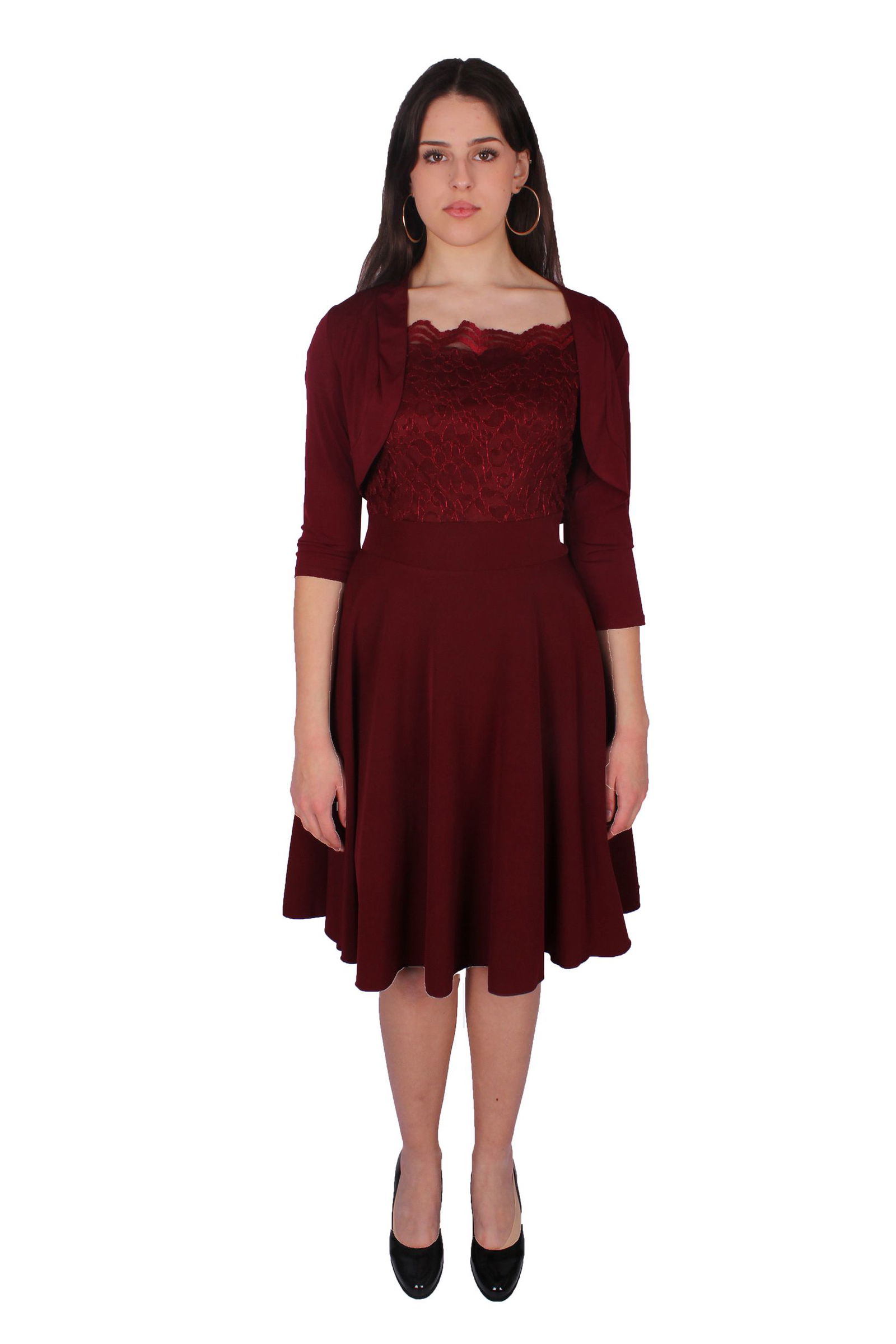 Rote Bolero-Jacke von Felanitx Jetzt Kaufen! - Main Image