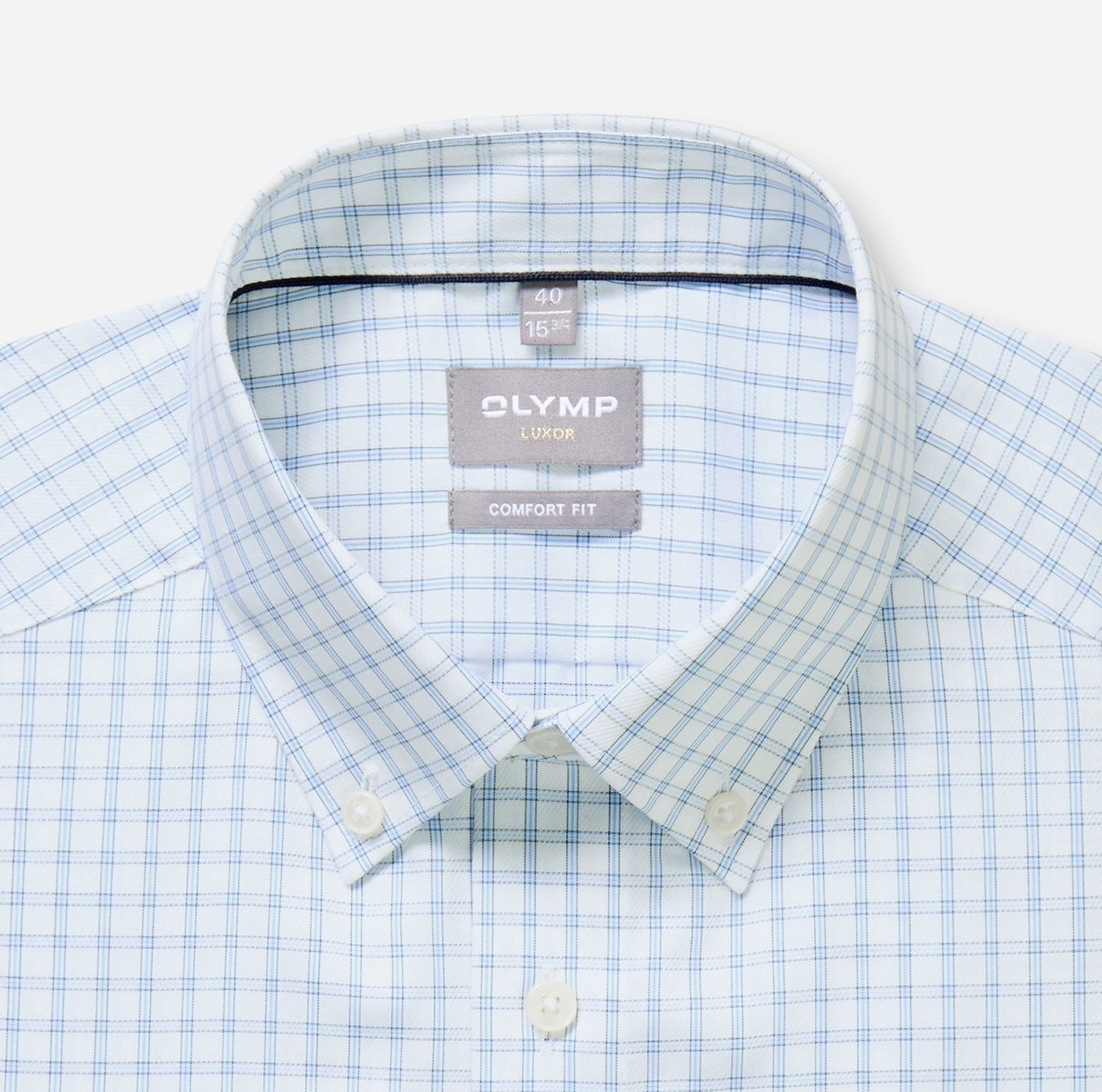 Olymp |  Olymp Hemd Comfort Fit  | 42 | bleu