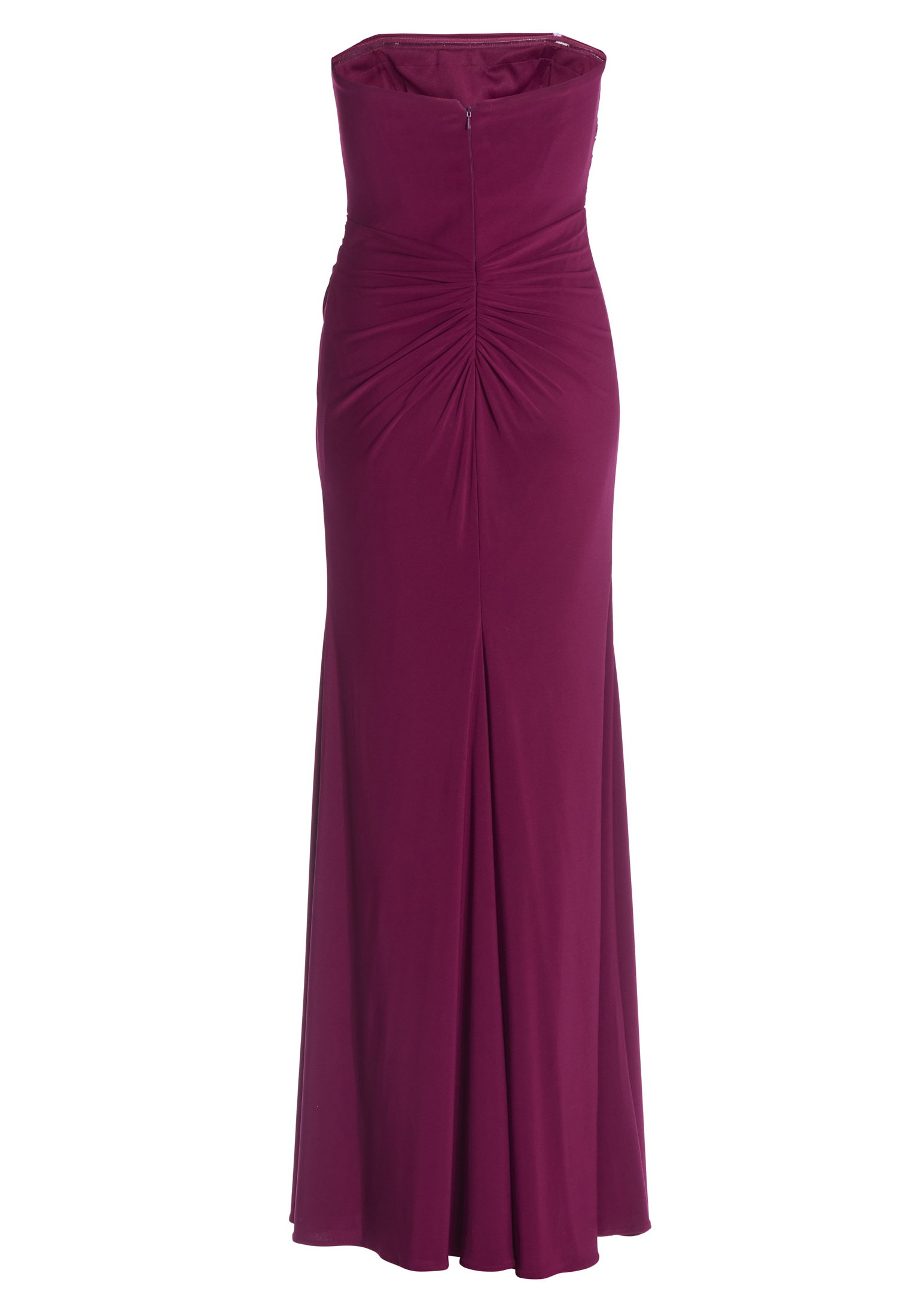 Figurbetontes Abendkleid mit Beinsc, mulberry #7