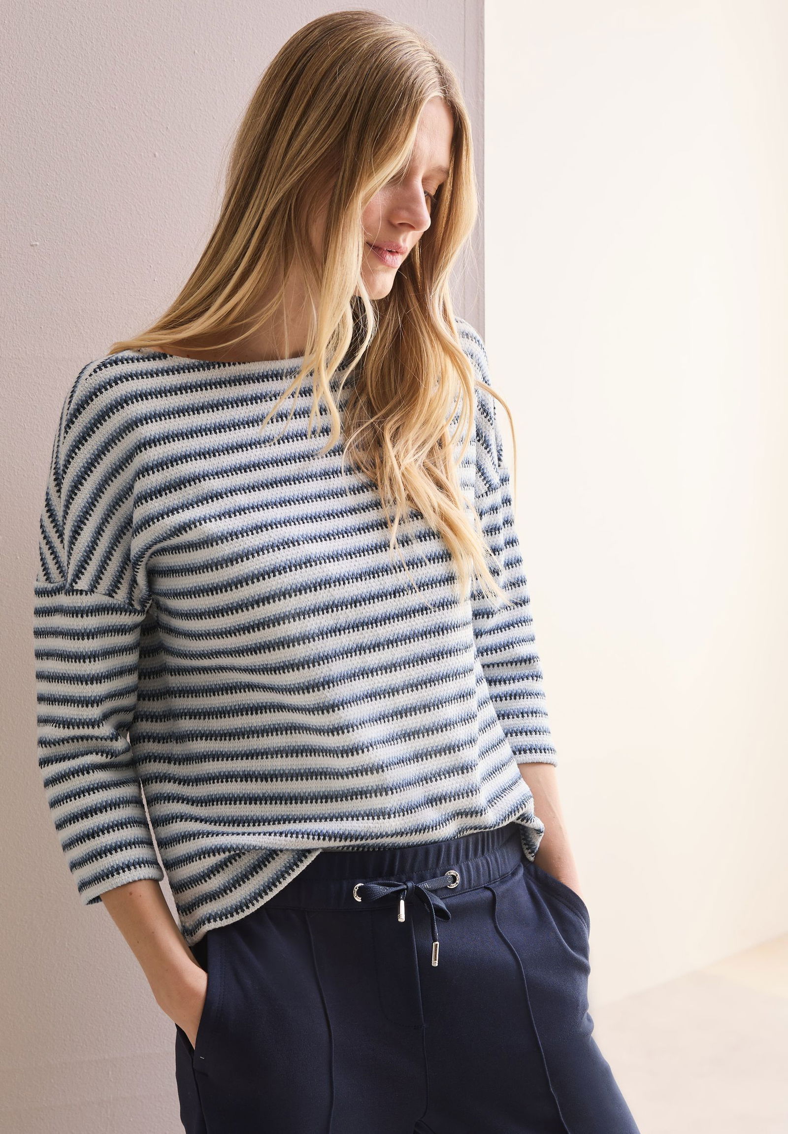 CECIL |  CECIL Shirt  | S | universal blue
