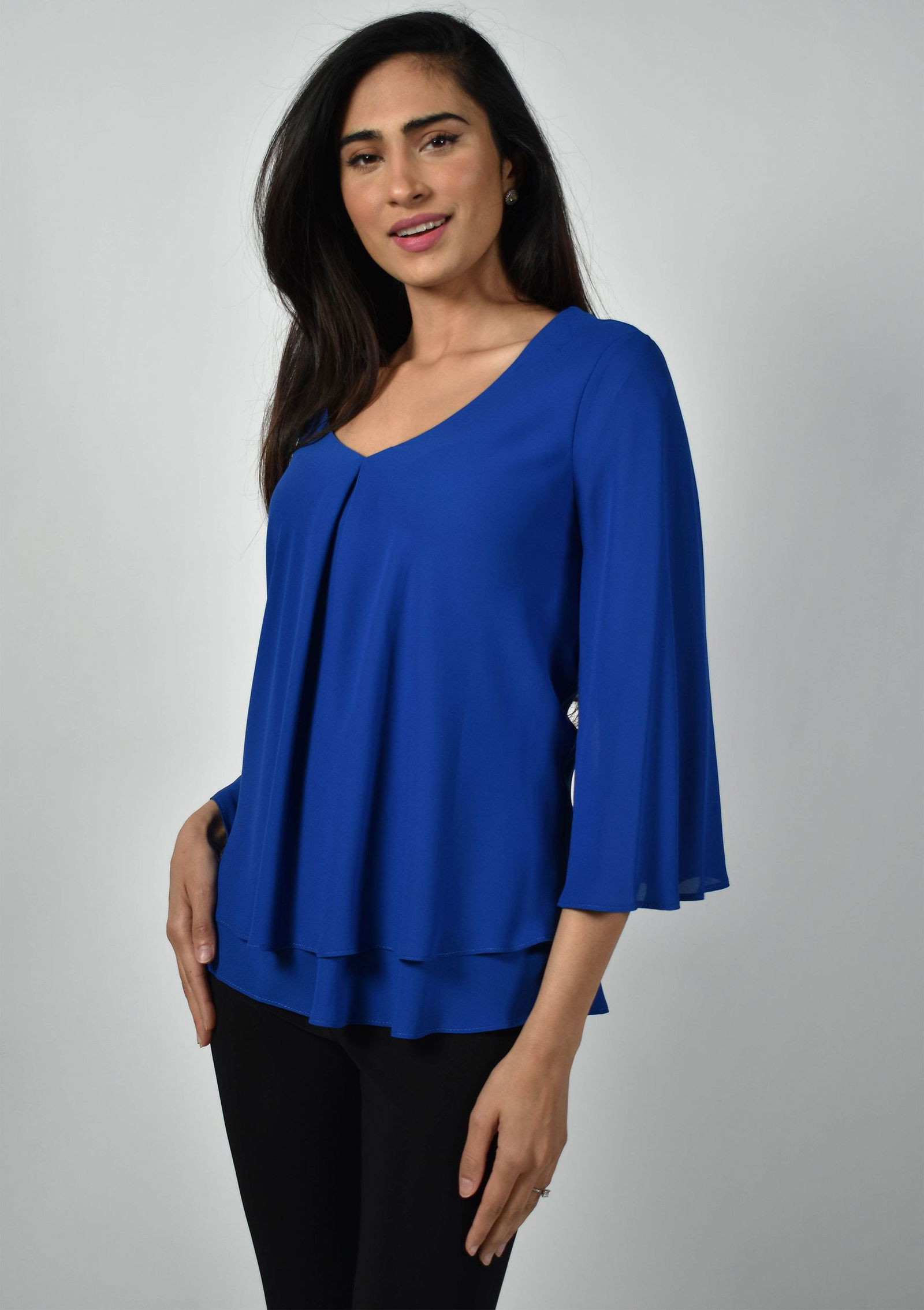 b20db7e58013e66907d8281c1e539ccb Frank Lyman |  Frank Lyman Bluse | 46 | blau
