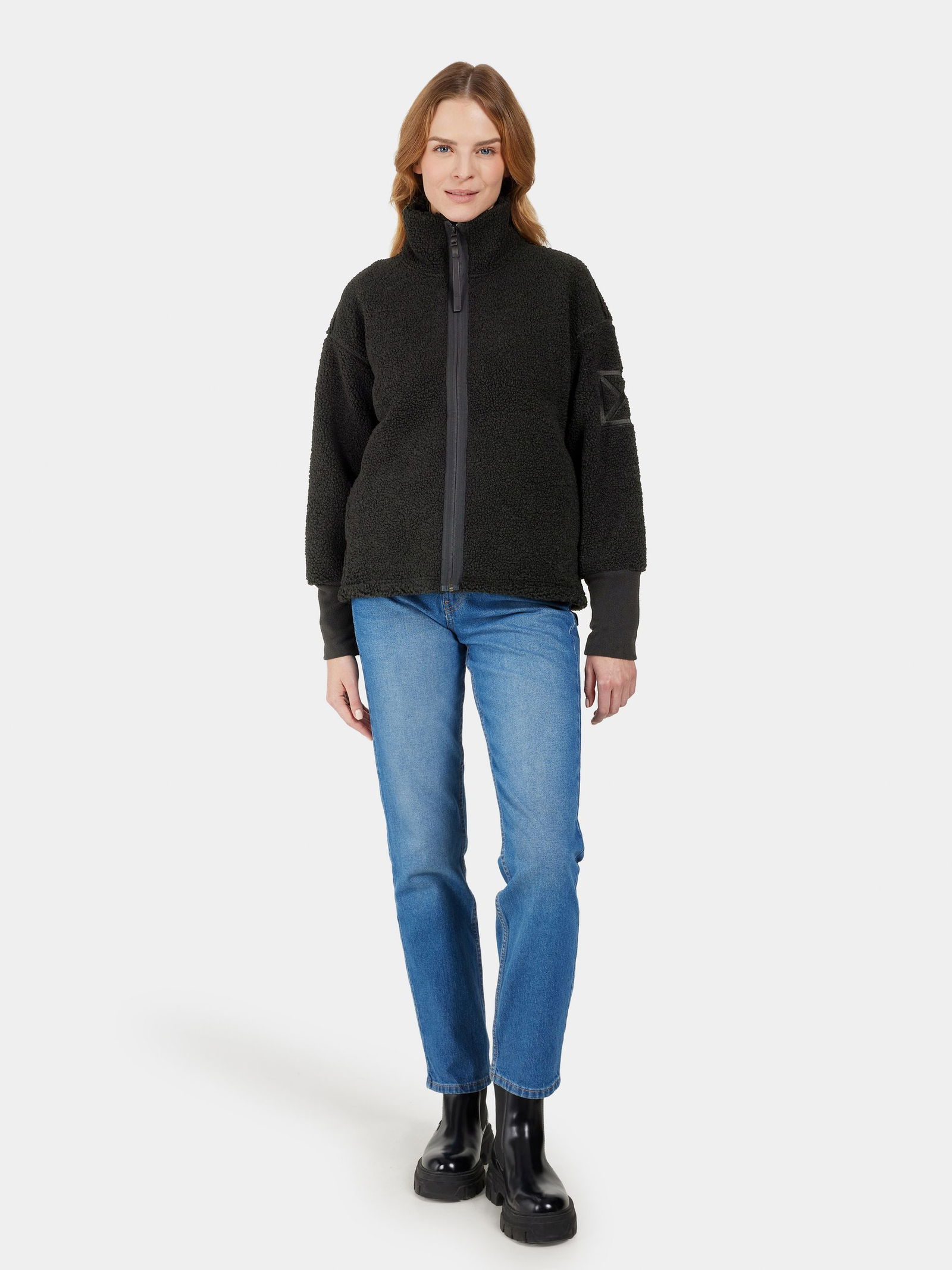 8ec4fc2a0532cb81a33e0bebcb9d028c Didriksons | Didriksons Fleecejacke Softshelljacke "Mella FZ" | 44 | black