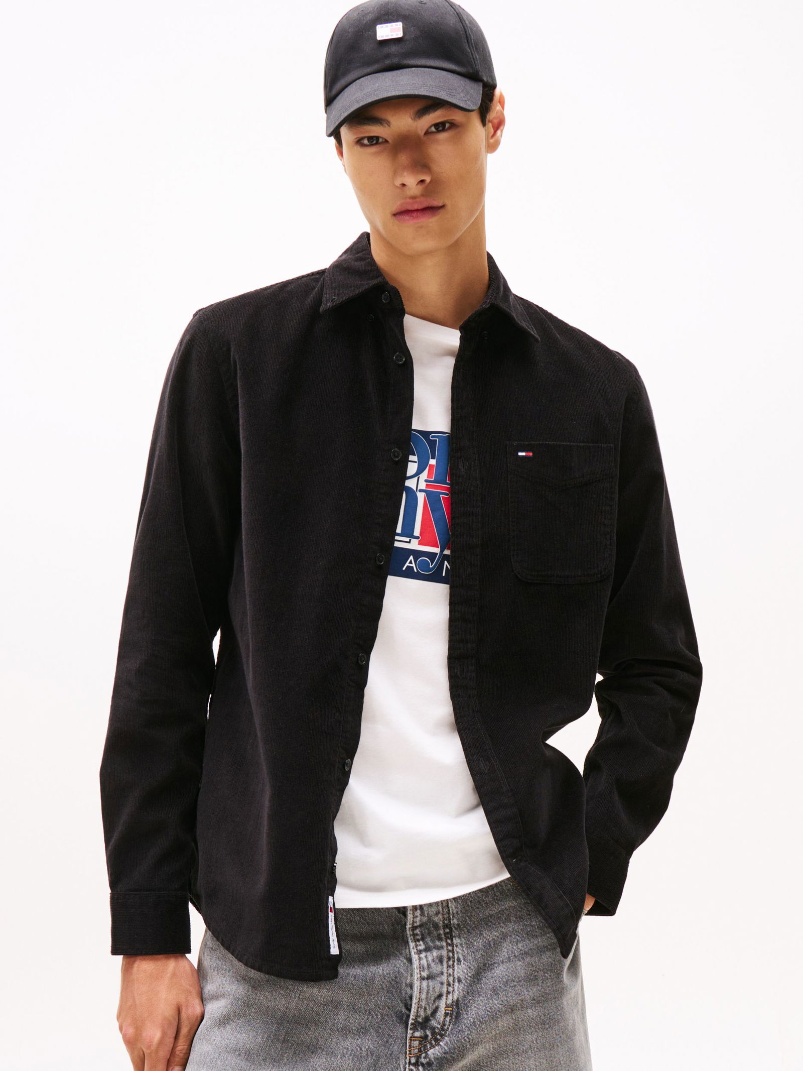 Tommy Jeans |  Tommy Jeans Shirt  | S | black