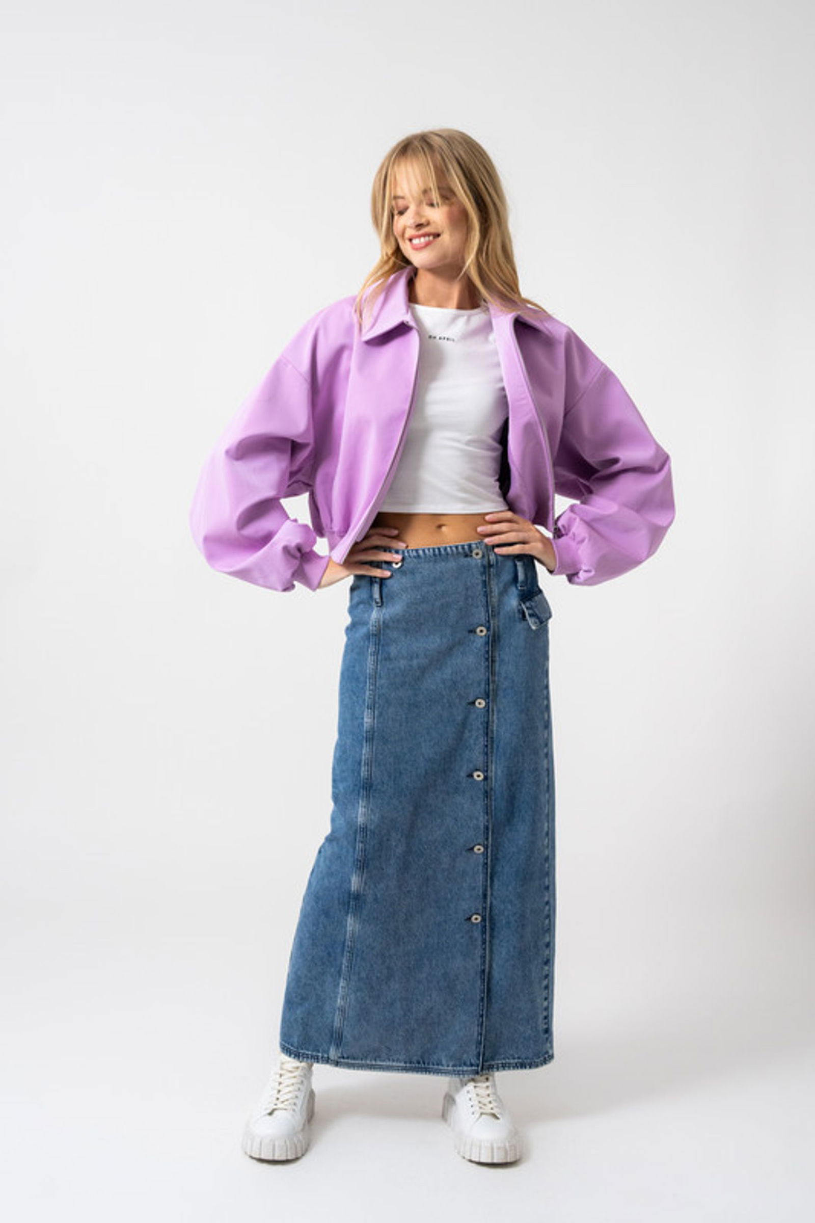ed9b1721c76e6553309f9a44cd0e11e7 Oh April | Oh April Funktionsjacke | M | lilac