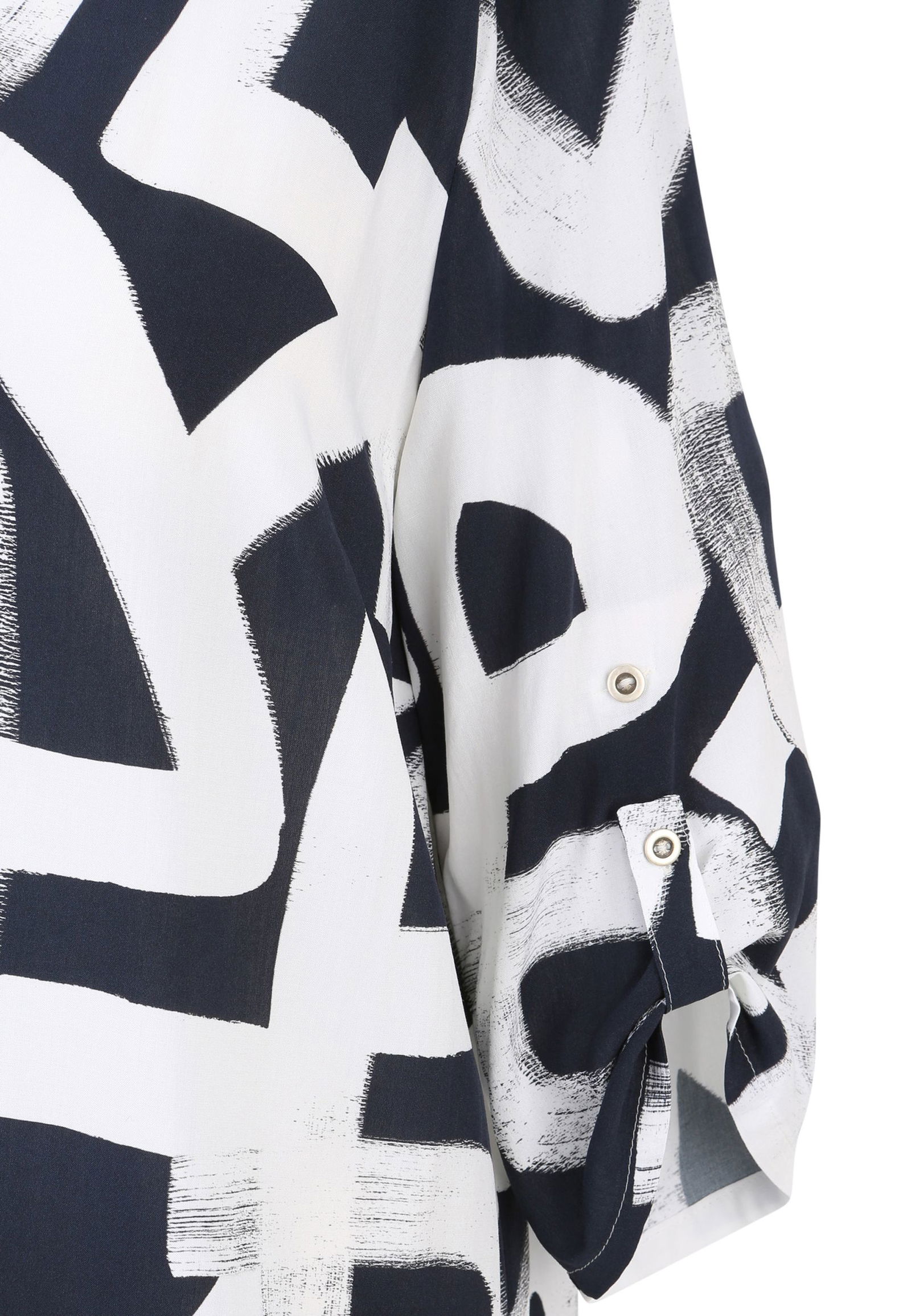 Doris Streich |  Doris Streich Druckbluse  | 48 | marine