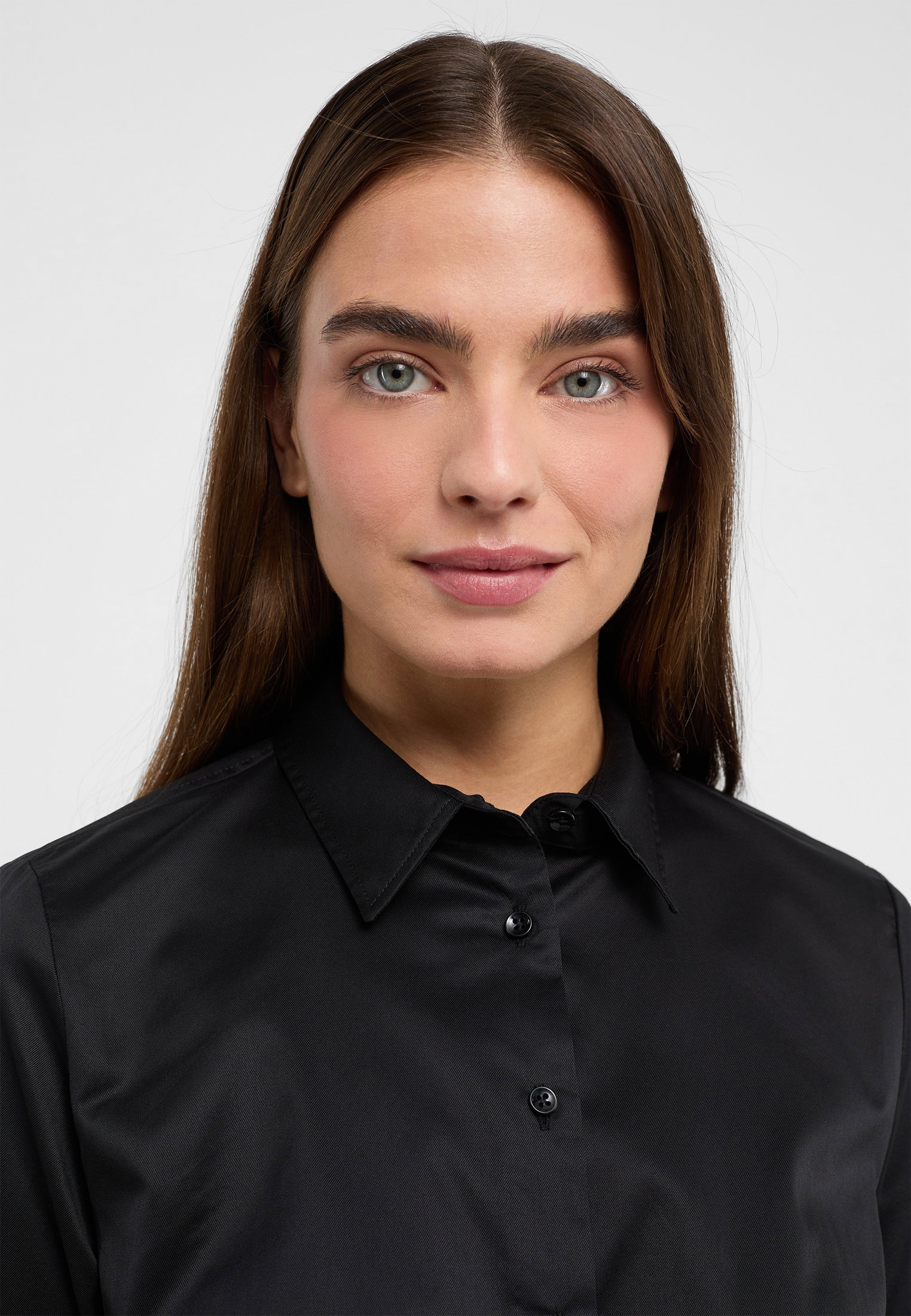 Eterna Bluse Twill Langarm #3