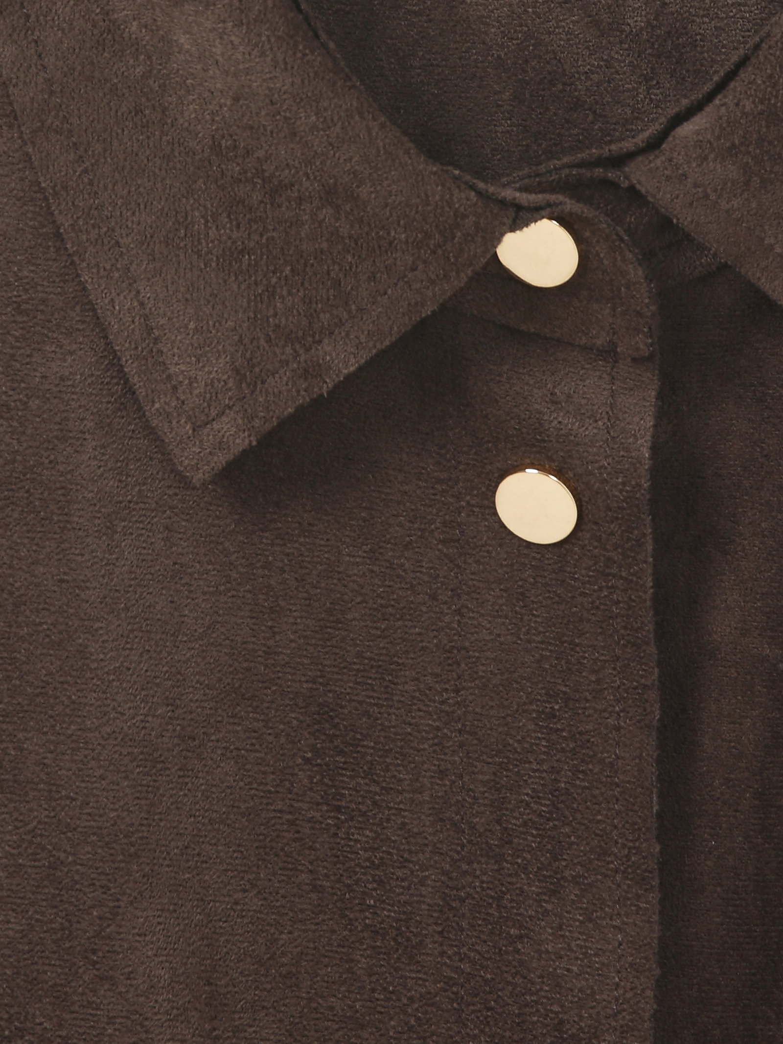 Bluse Hemdkragen 1/1 Arm, kaffee #3