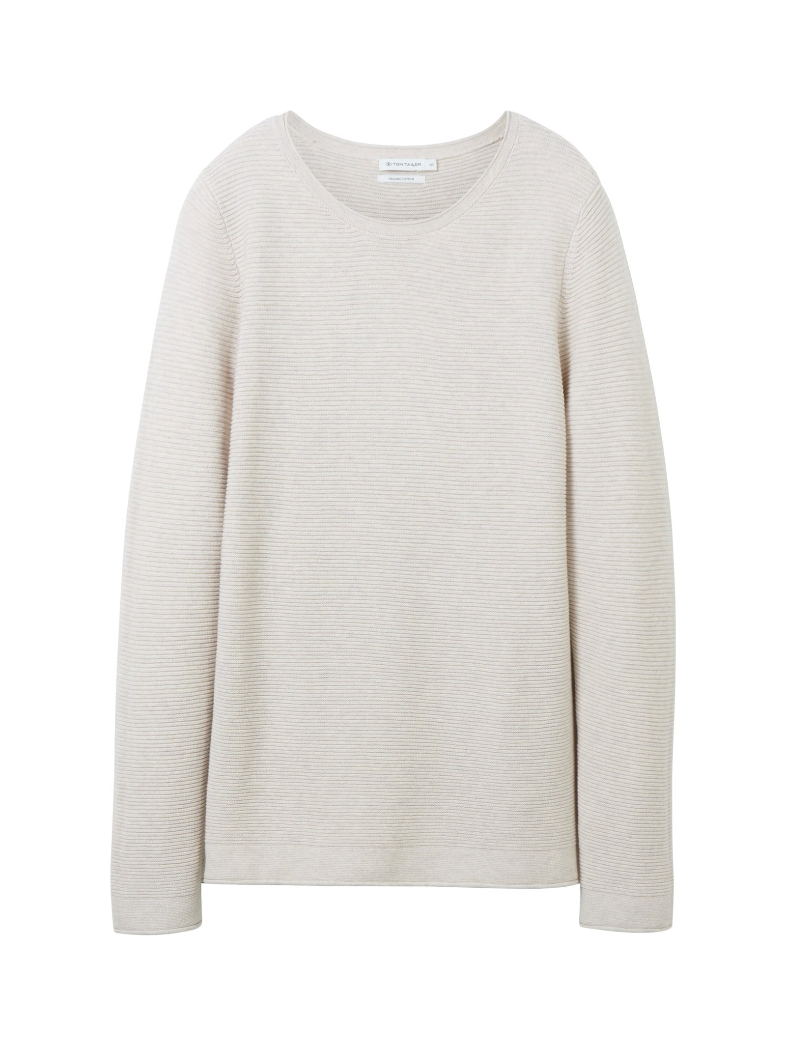 sweater new ottoman, dusty alabaster melange #1