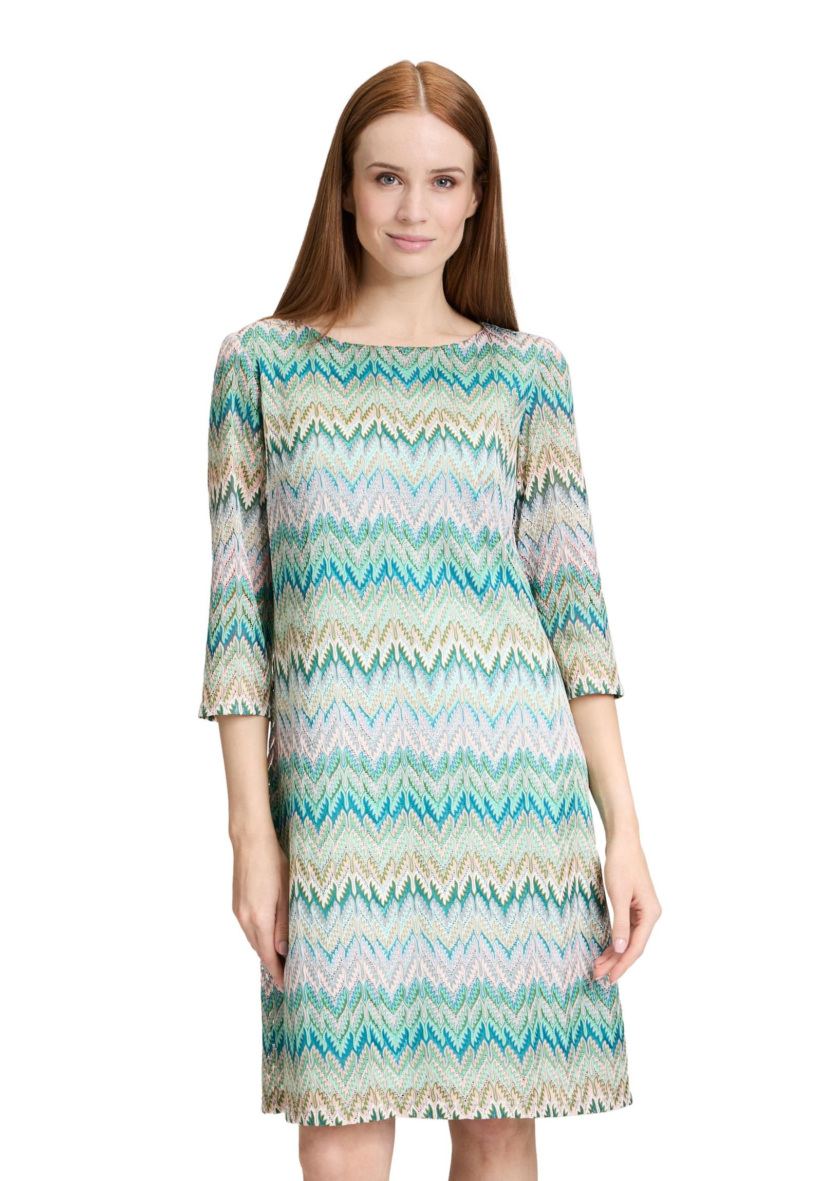 Betty Barclay |  Betty Barclay Freizeitkleid  | 46 | khaki/blau