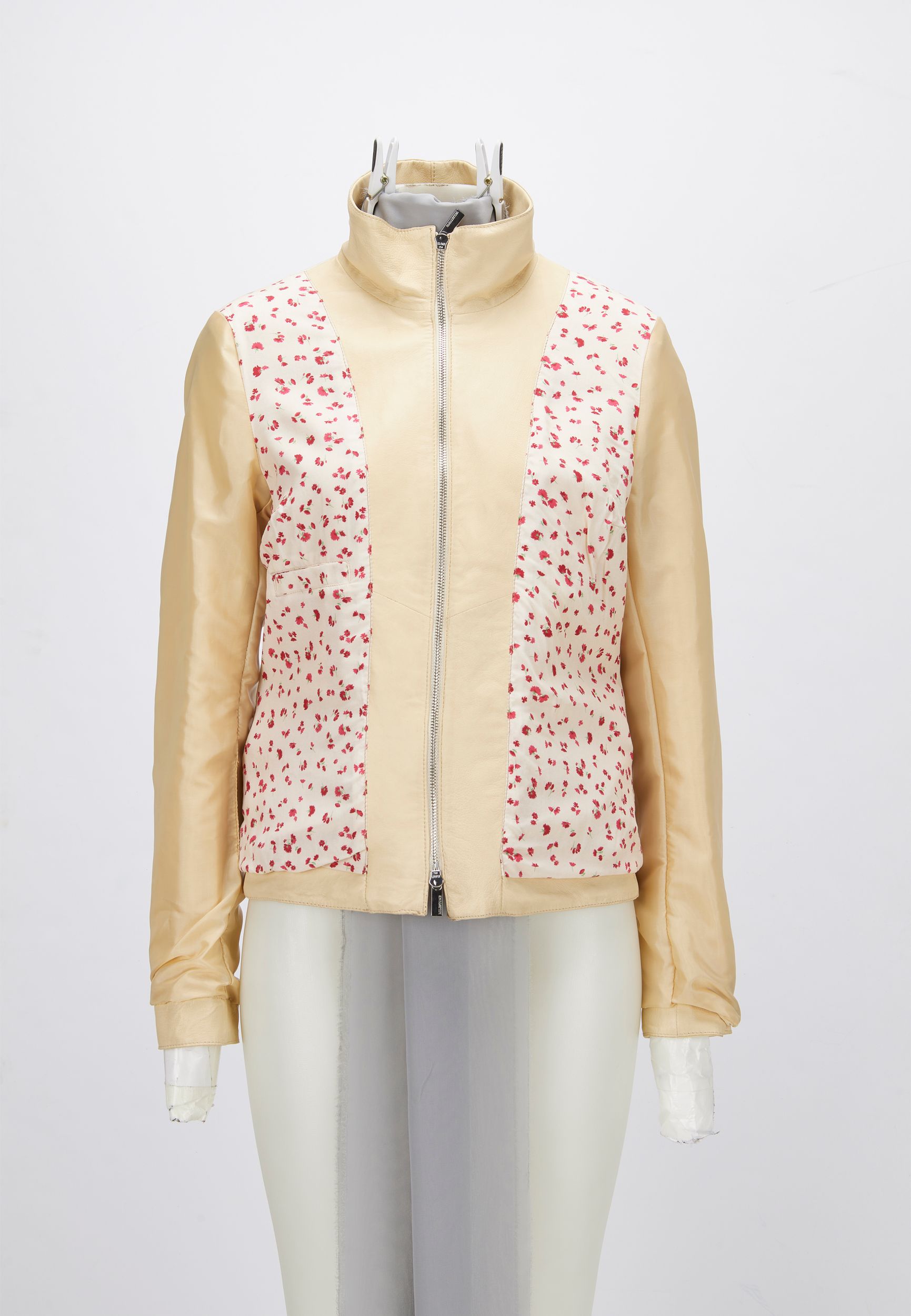 Milestone |  Milestone Lederjacke  | 44 | hell beige
