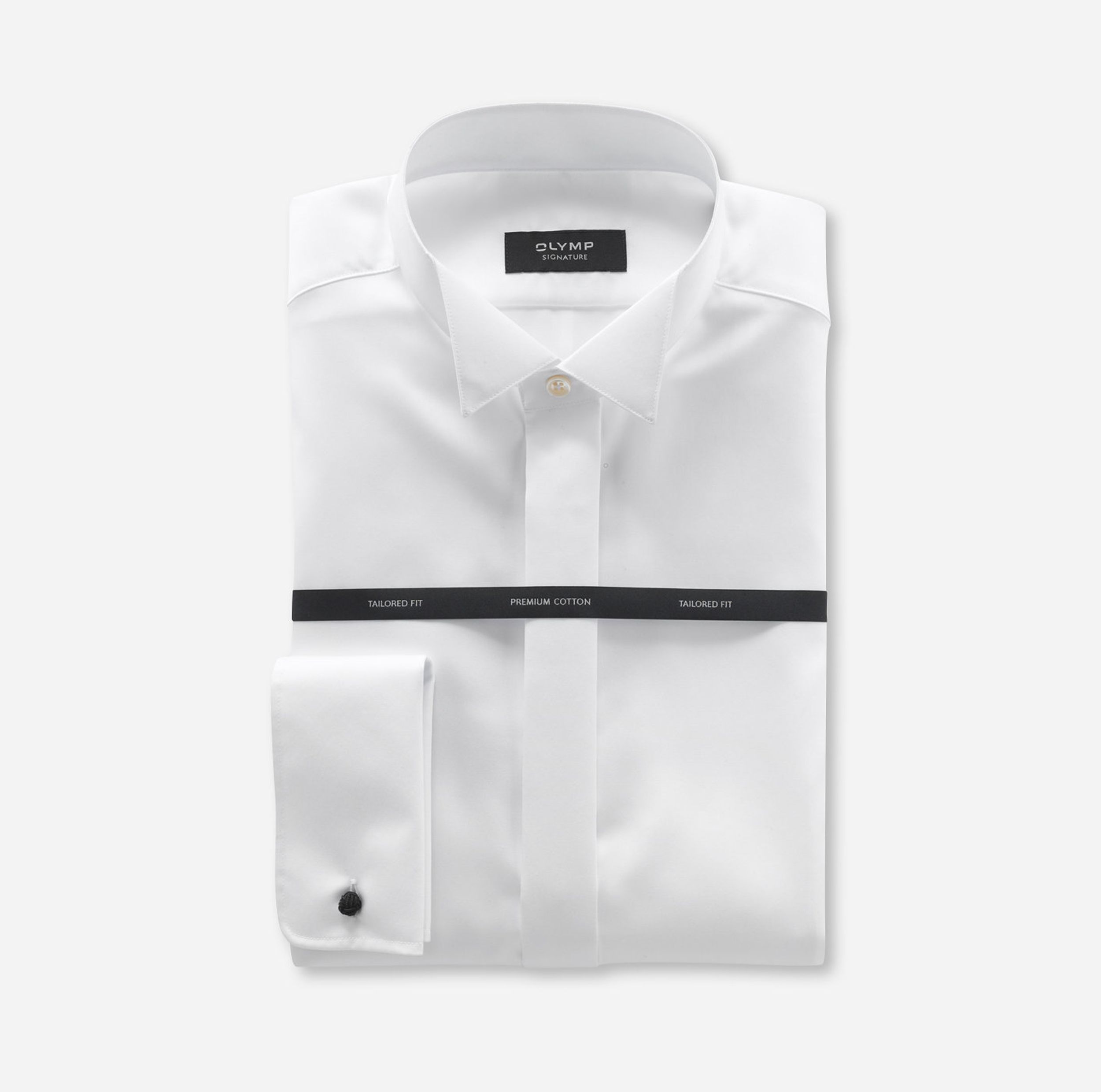 OLYMP Signature |  OLYMP Signature Hemd Modern Fit  | 44 | weiß