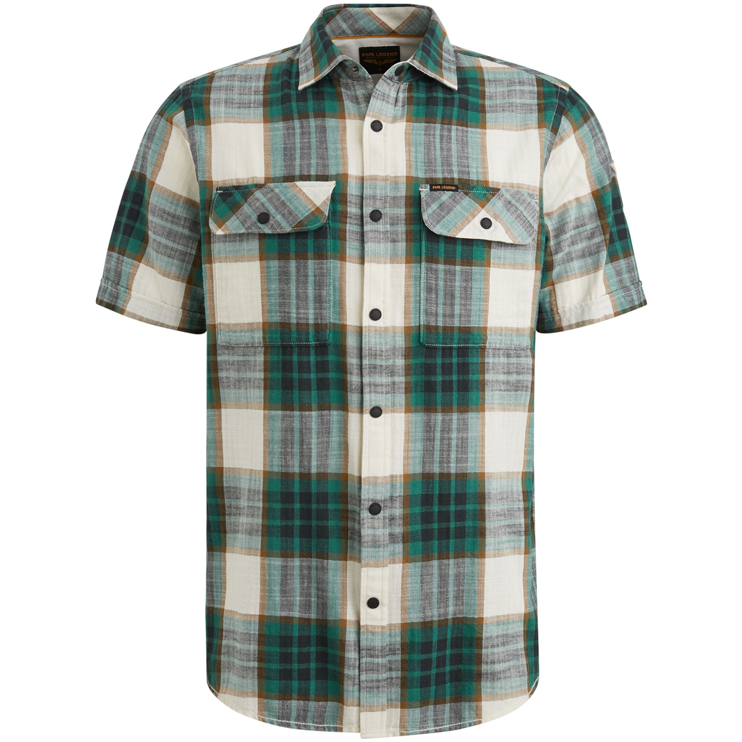 PME Legend |  PME Legend Hemd Regular Fit  | M | piquant green