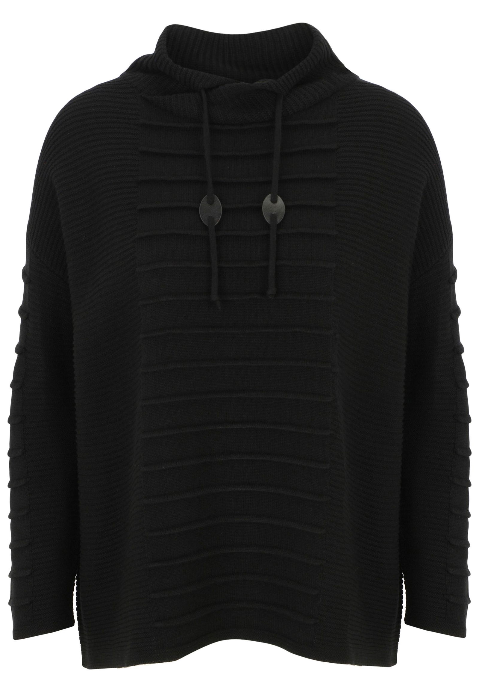 Doris Streich Pullover schwarz 48 NEW-811215