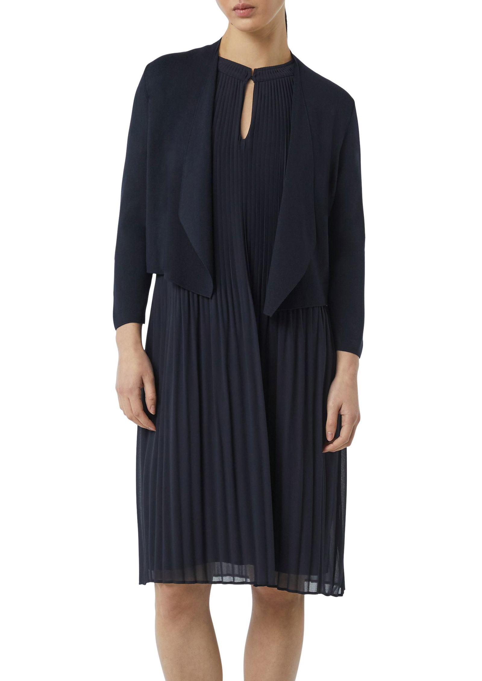 Comma | Comma Strickjacke | Cardigan | L | blau