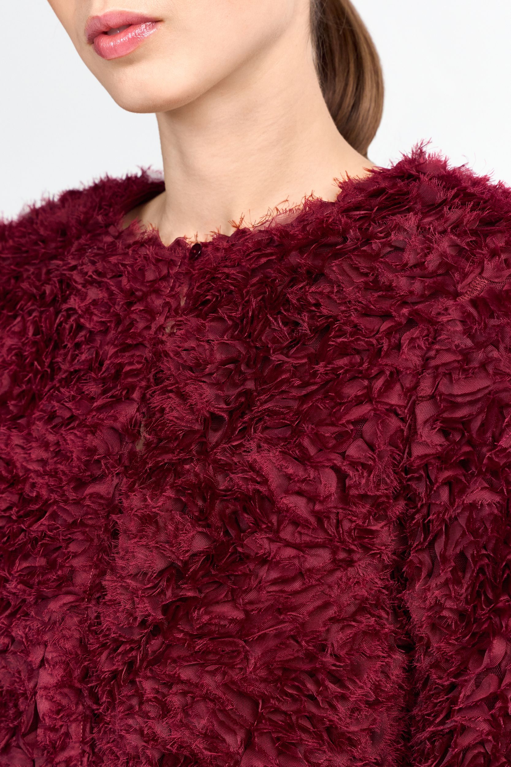 Rich & Royal |  Rich & Royal Strickjacke | Cardigan  | XL | ruby glow