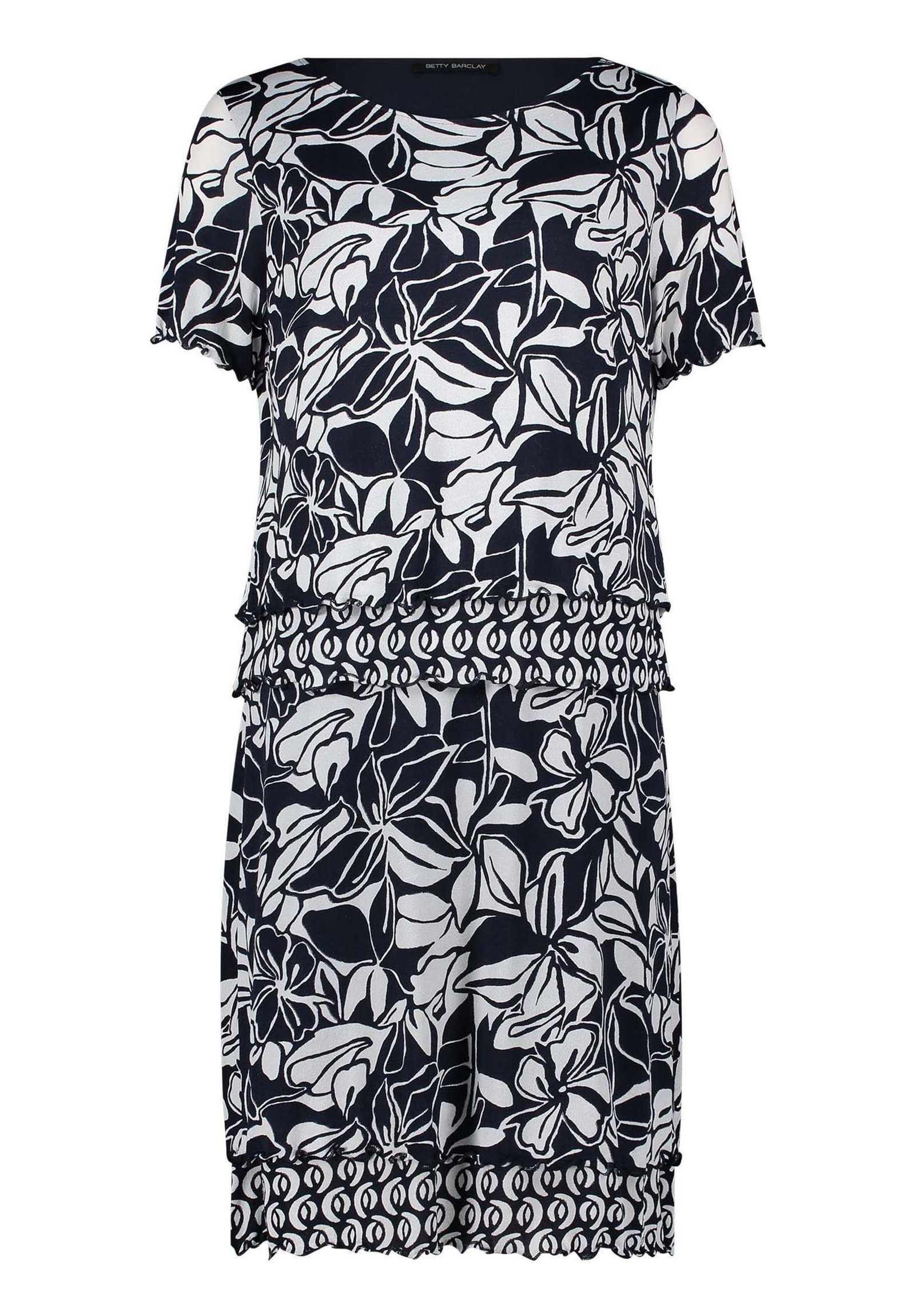 Betty Barclay |  Betty Barclay Freizeitkleid  | 40 | dunkelblau/weiß