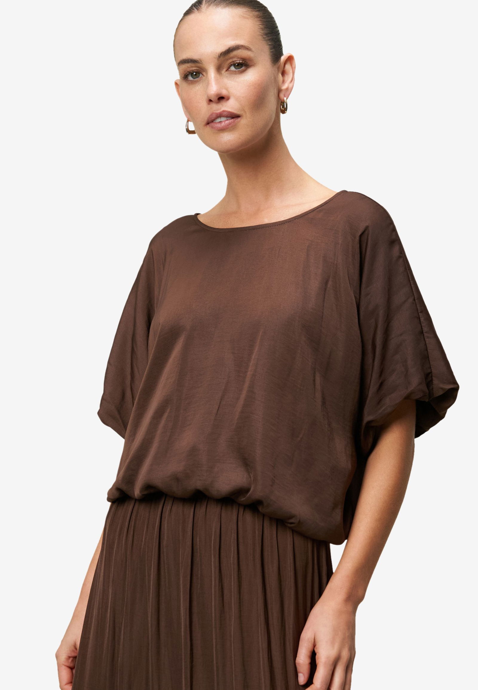 Zero |  Zero Satinbluse | 42