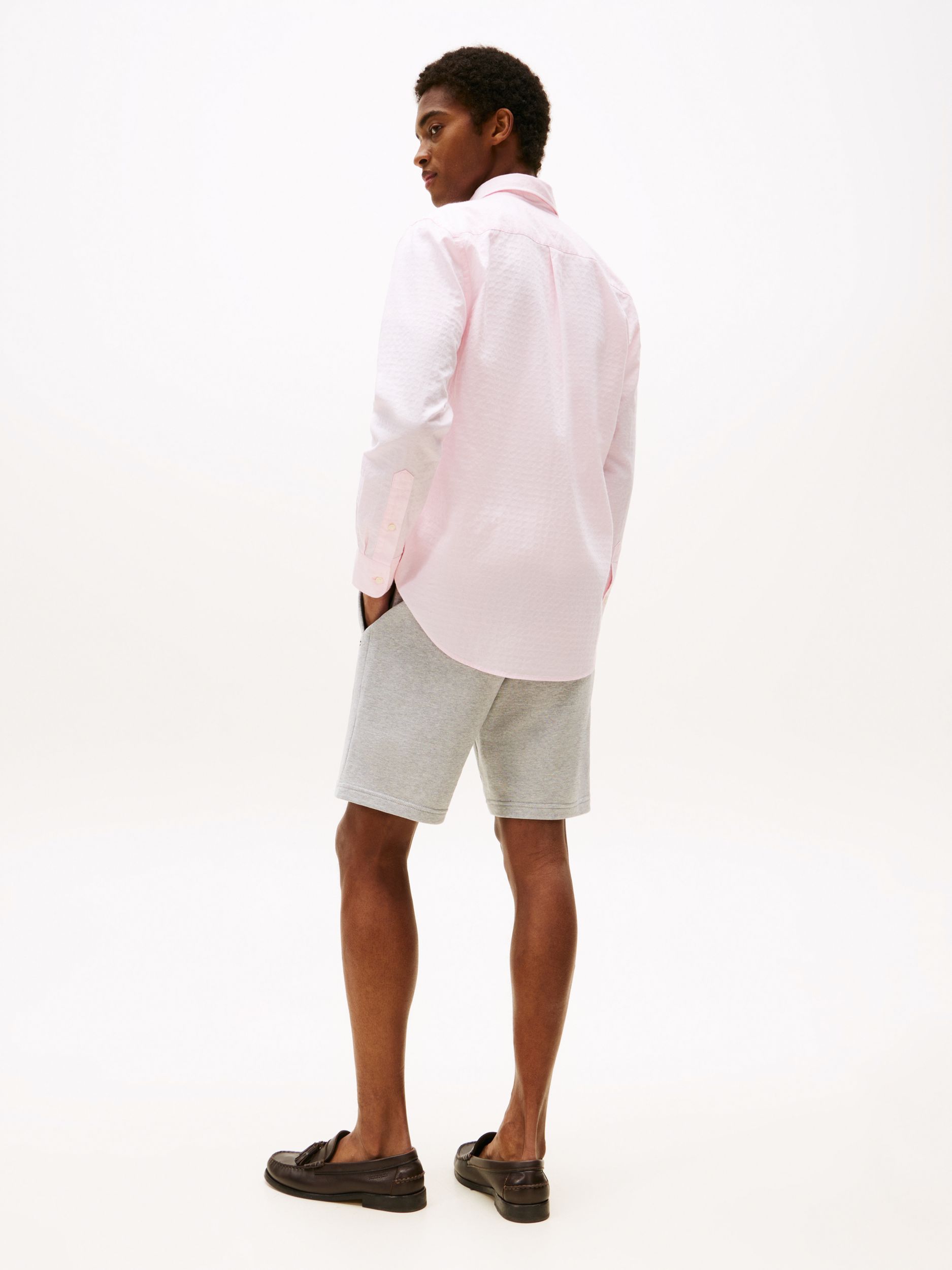 Tommy Hilfiger |  Tommy Hilfiger Hemd Regular Fit  | XL | pink lily