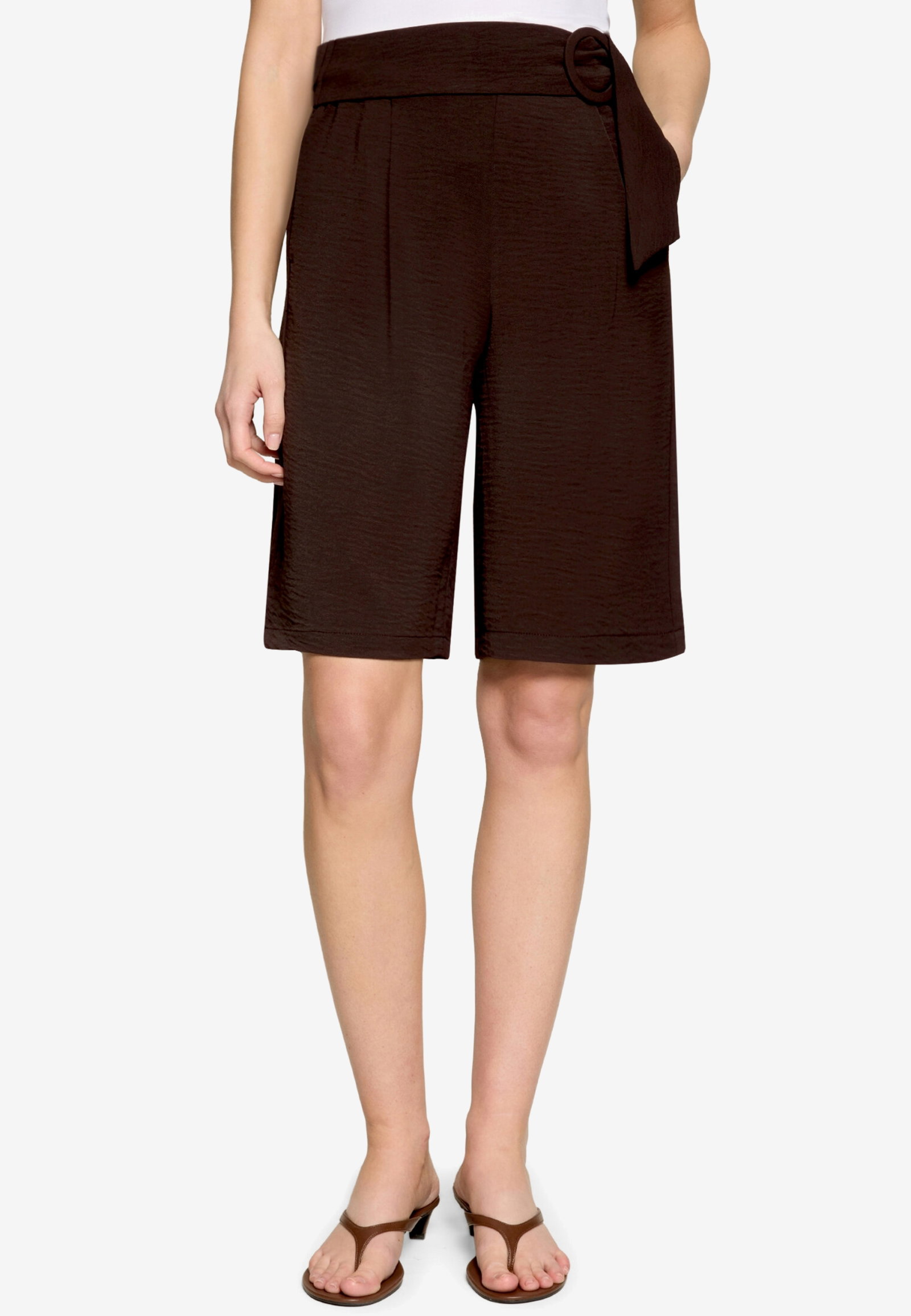 Shorts Casual, Chocolate Plum #2