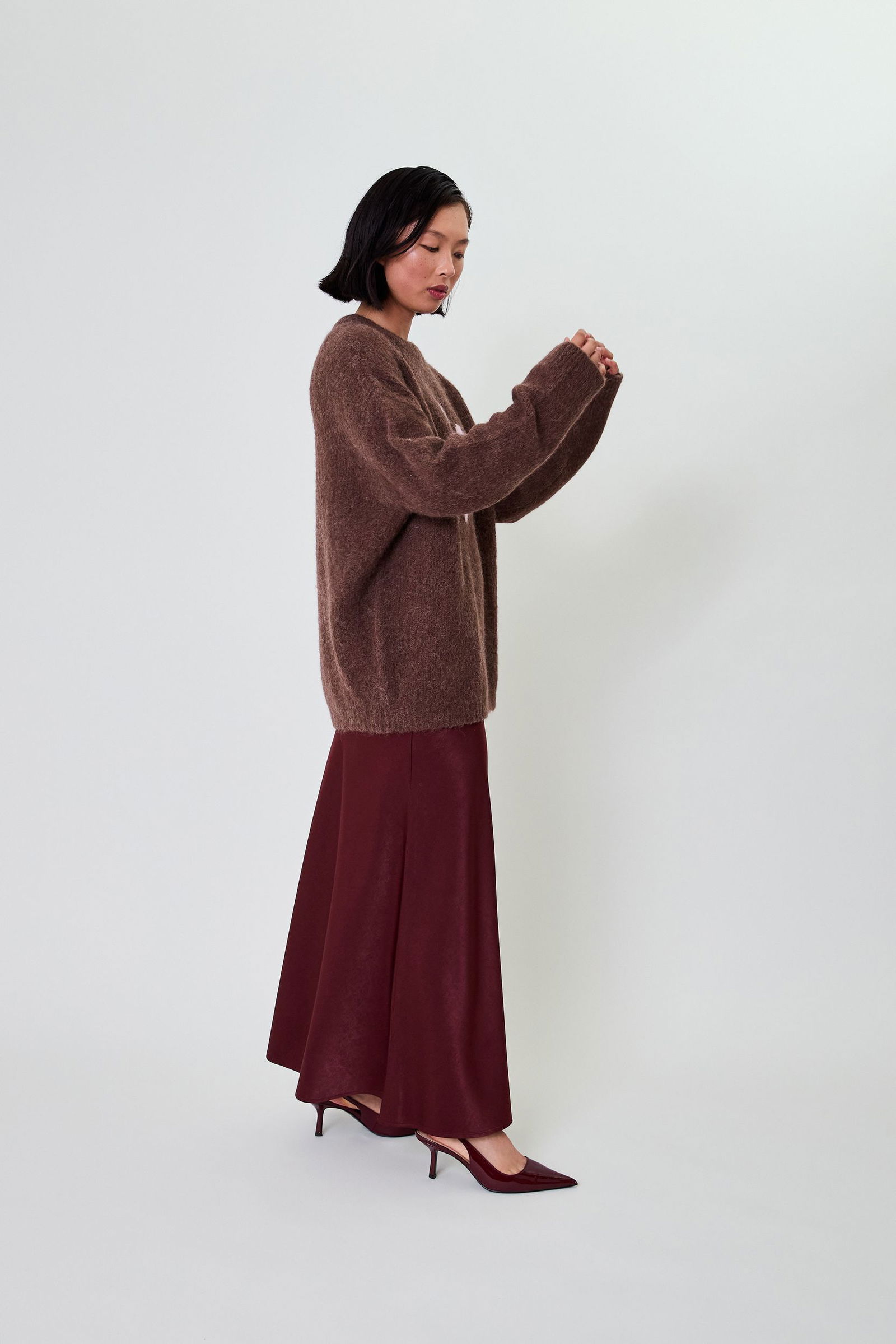 66de8b1afff2e0a8c09cdd1dacb9495b Oh April | Oh April Moani Jumper Brown | M | 6000 Brown