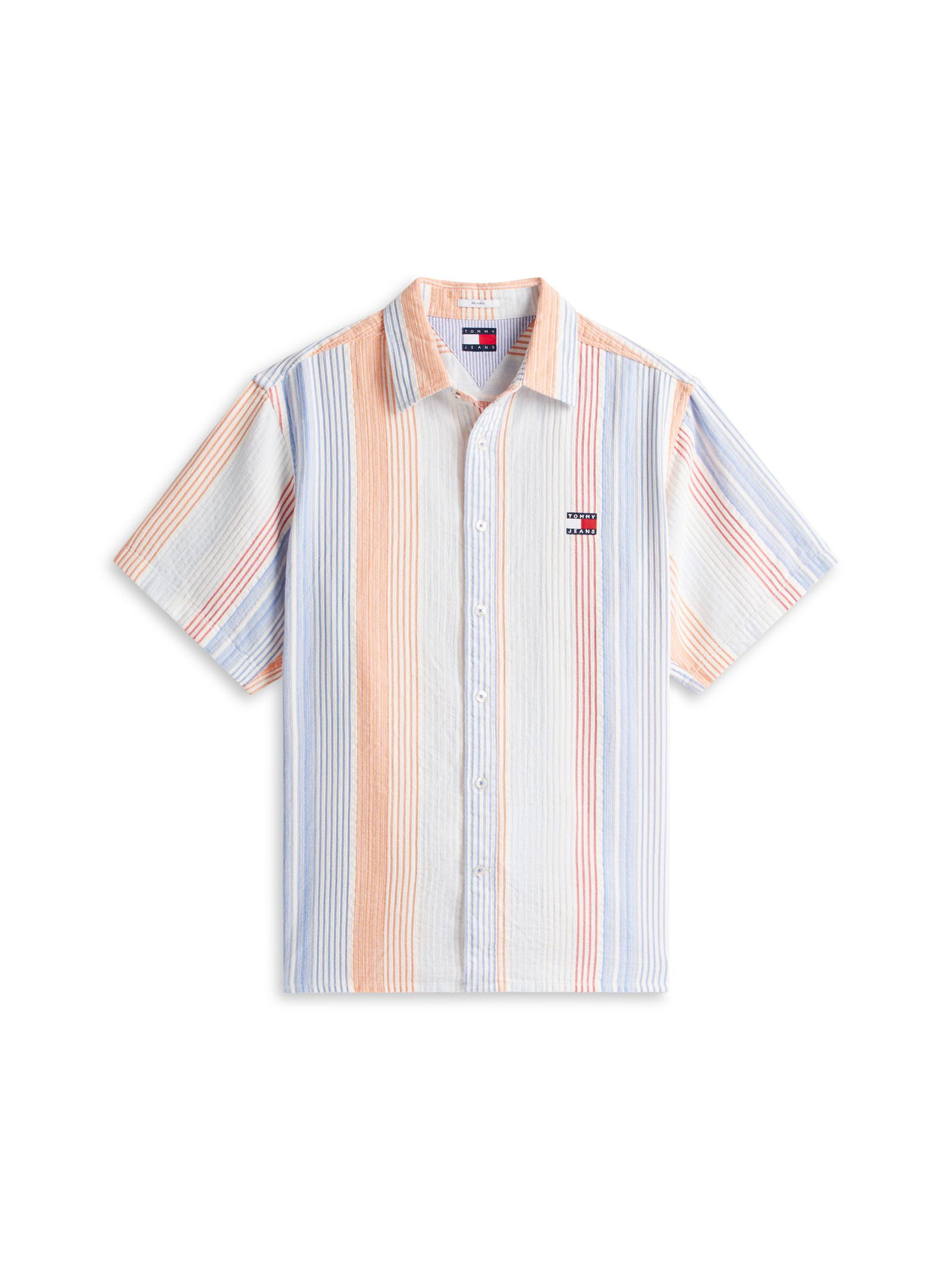 Tommy Jeans |  Tommy Jeans Hemd Super Slim Fit  | S | ancient white