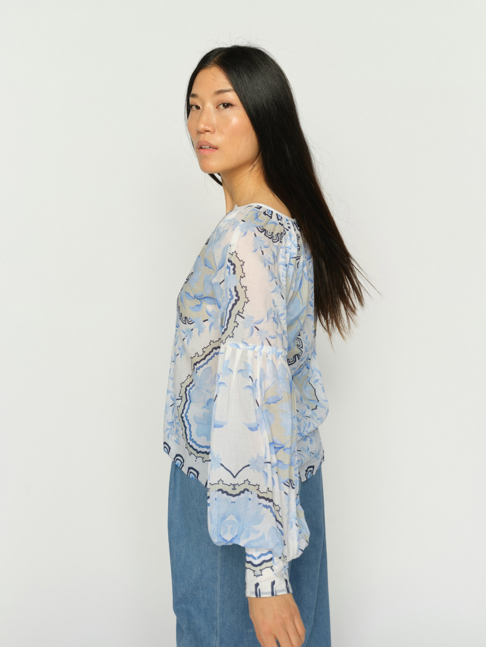 Mos Mosh Druckbluse MMWylde Orchid #3