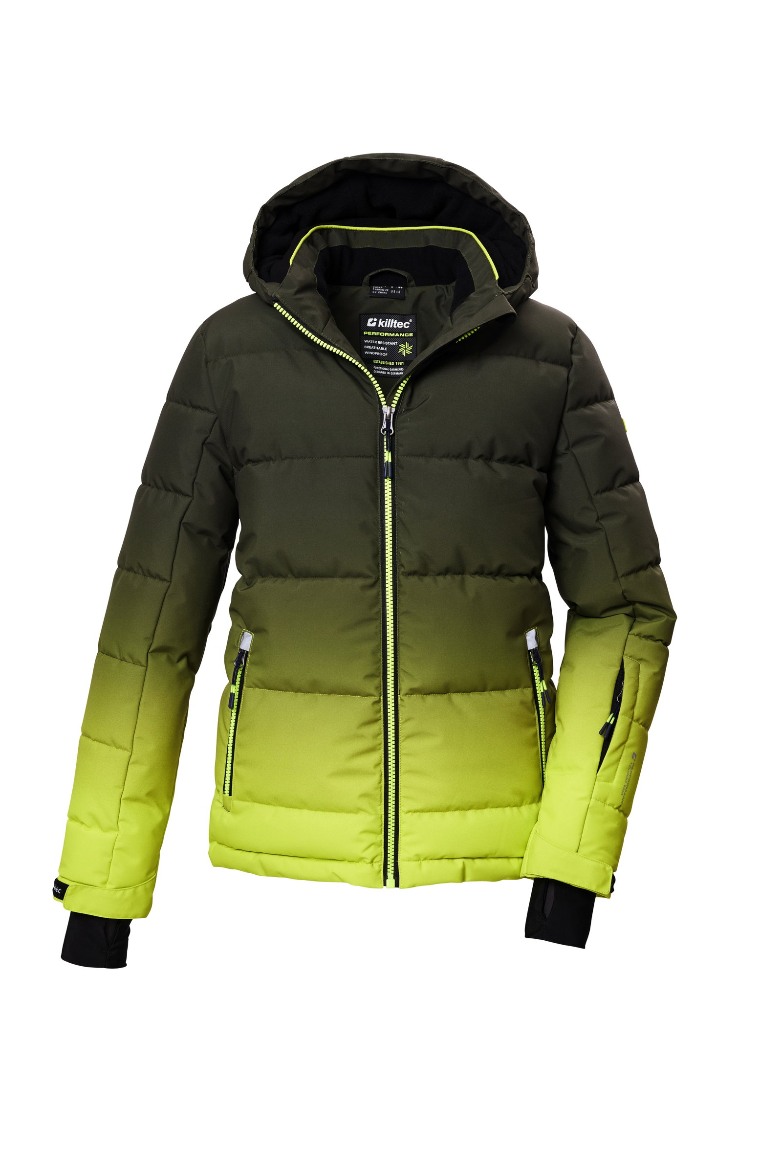 Killtec Jacke in Daunenoptik mit Kapuze und Schneefang #1