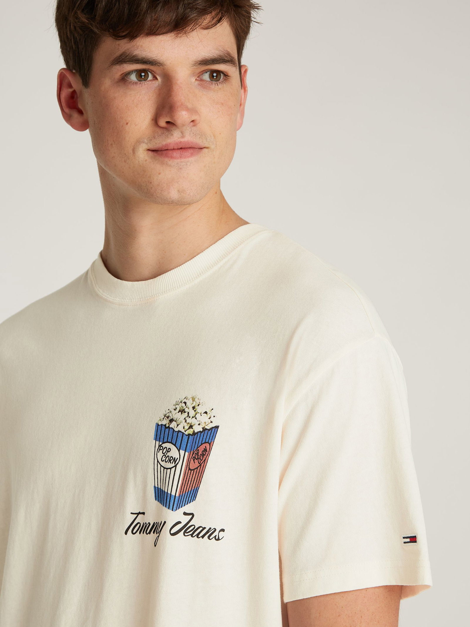 009e89c87d81222dea0361a1340ca7af Tommy Jeans | Tommy Jeans Shirt | L | ancient white