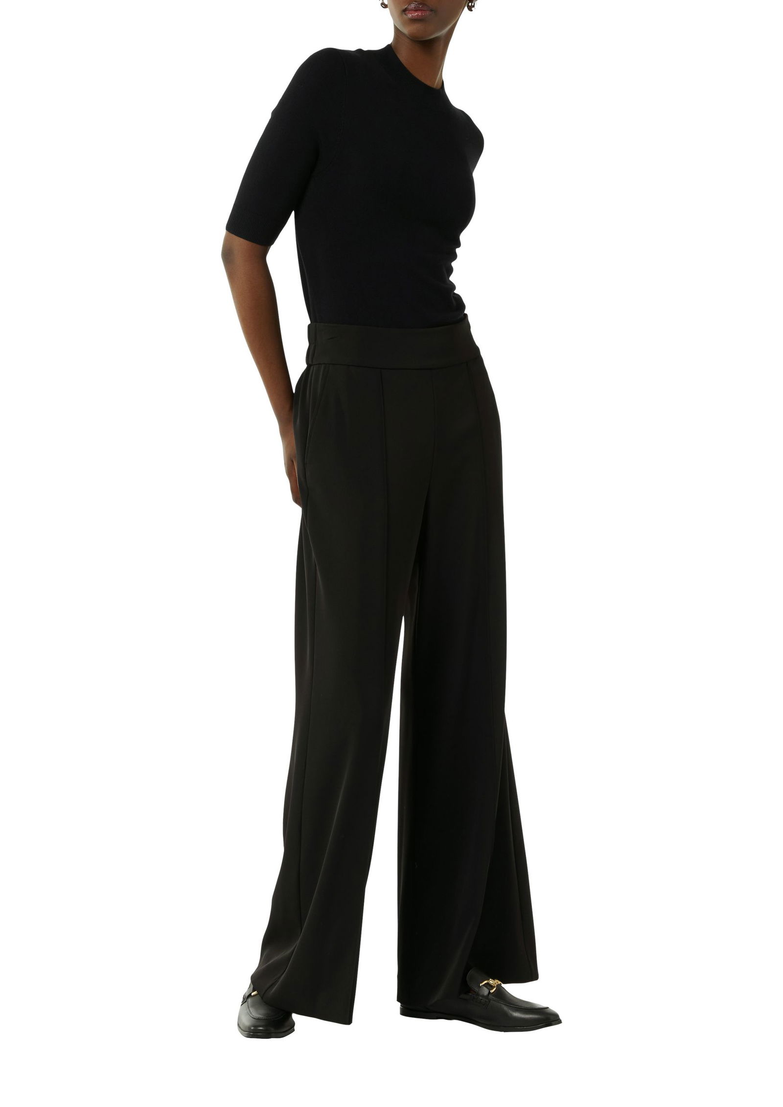 c0a7e558f9358abeebca0c62e1ebf301 Comma |  Comma Schmale Hose  | 36 | schwarz