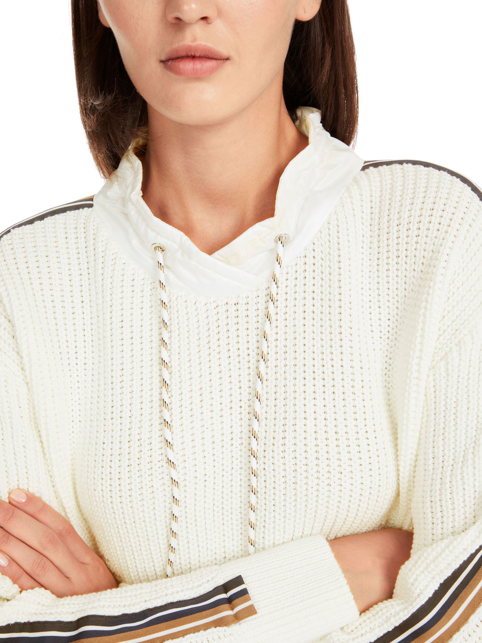 Marc Cain Sports |  Marc Cain Sports Pullover  | 44 | off-white