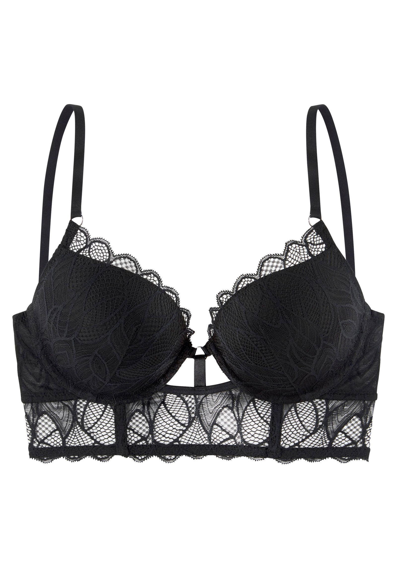 b140e8428db0d846276d36267da9c919 Lascana |  LASCANA Push-up BH | 85/B | black