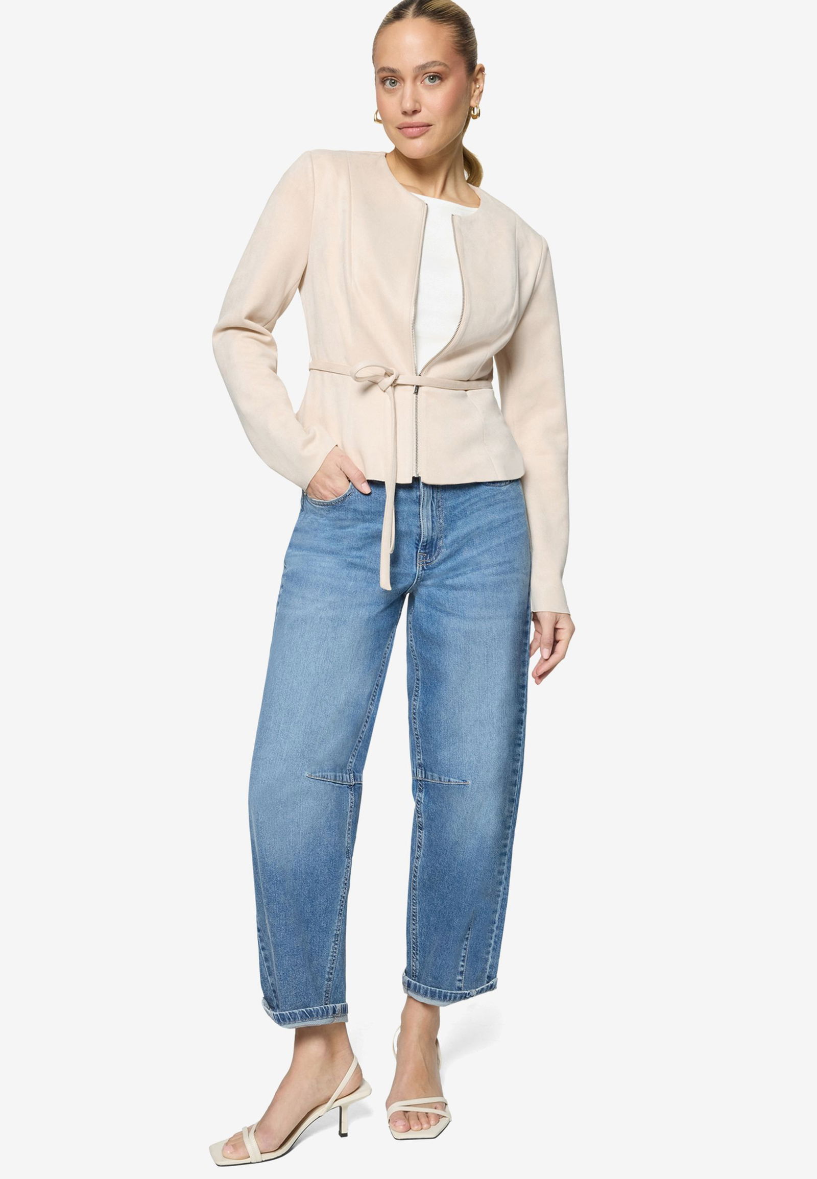 Zero |  Zero Kurzblazer  | 34 | french oak