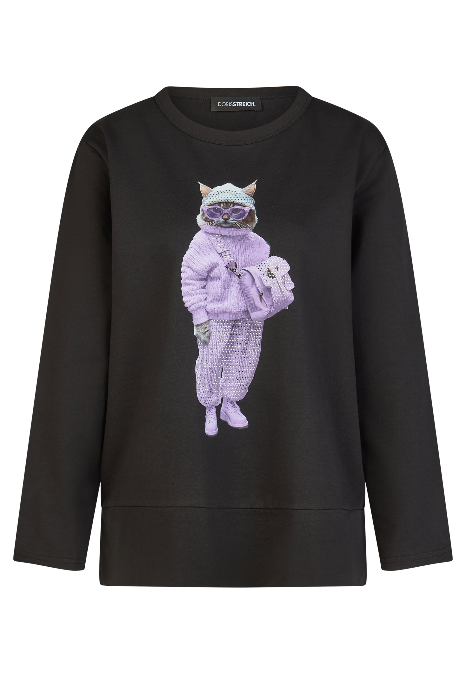 T-Shirt 1/1 Arm, Schwarz #1
