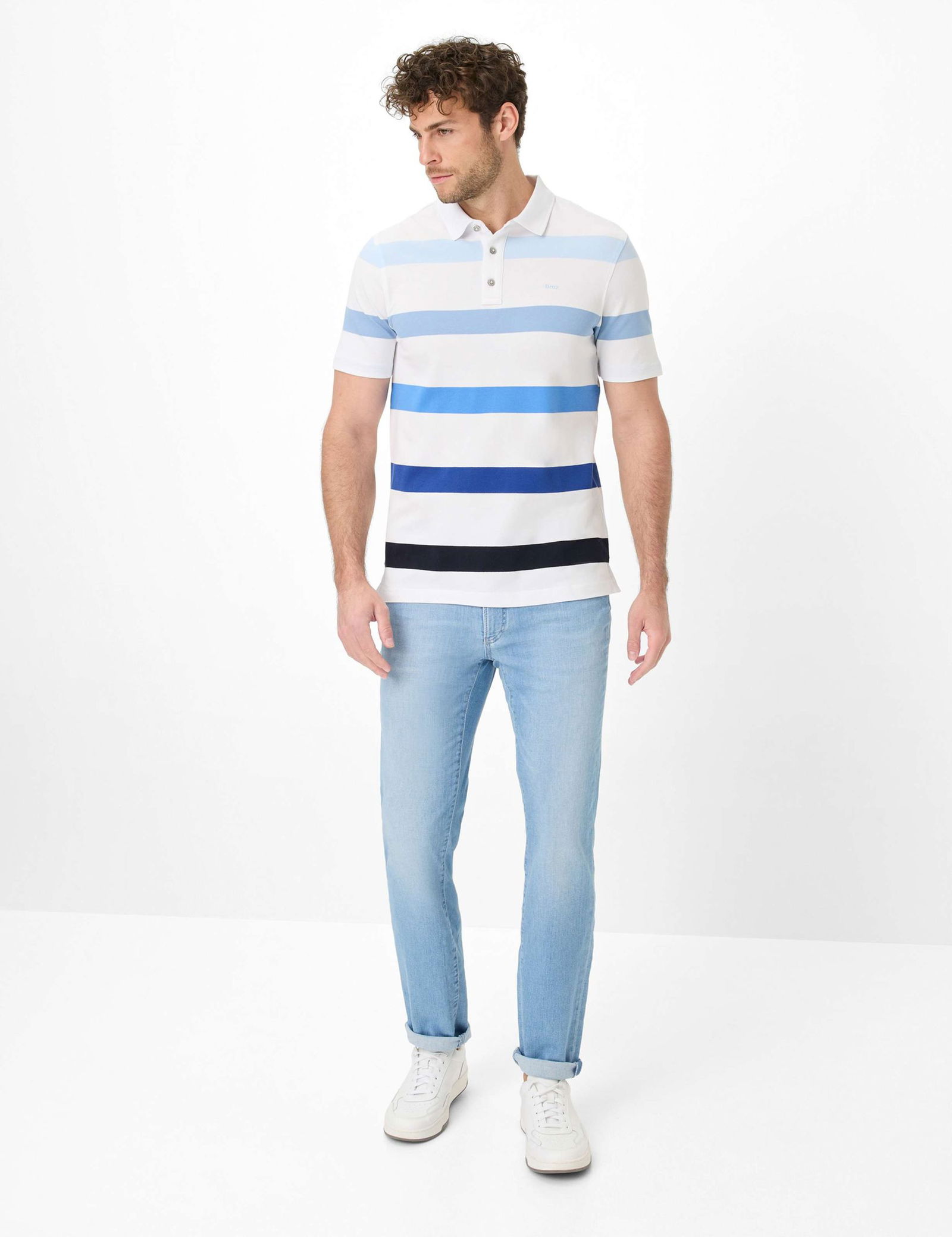 Brax |  Brax Poloshirt  | XL | sky